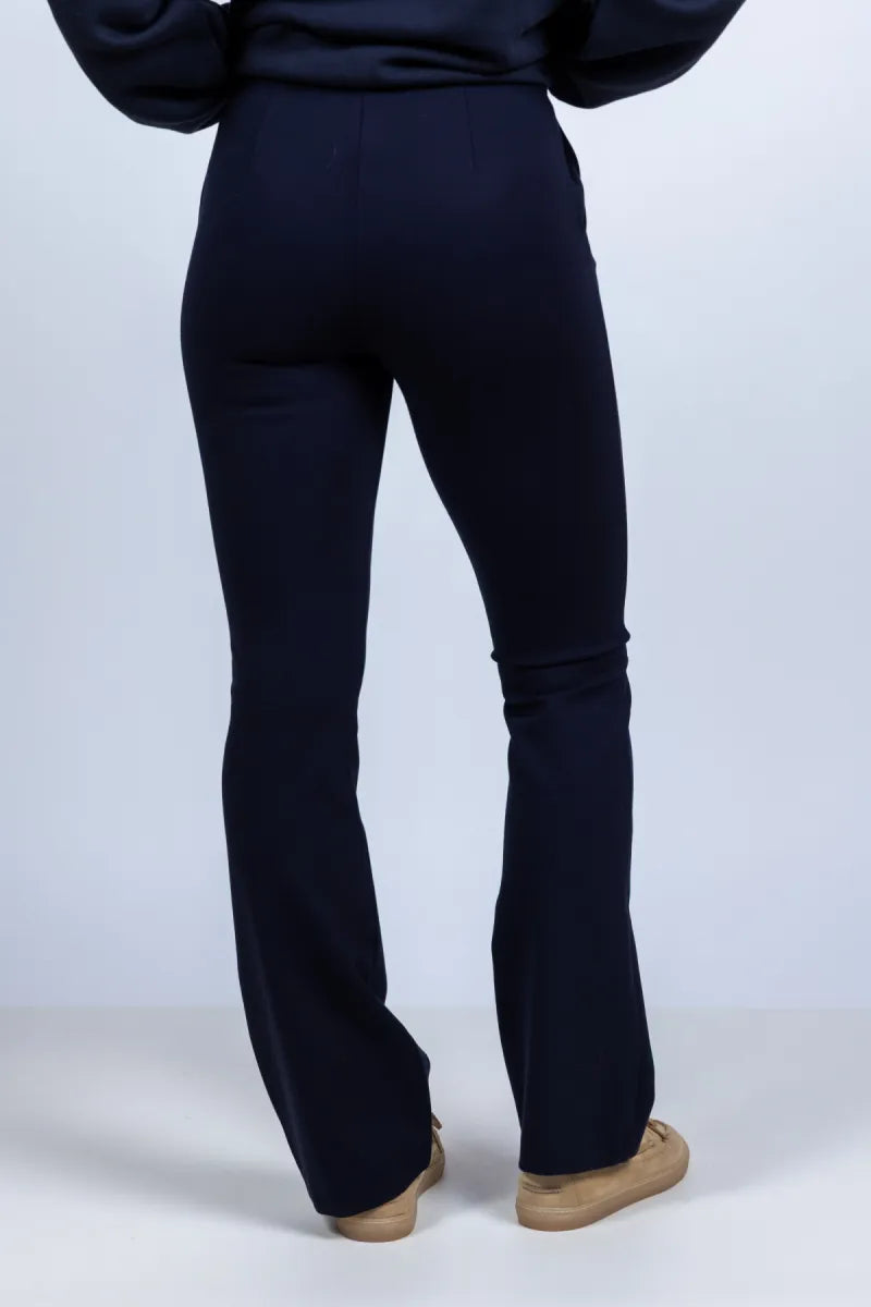 MODSTROM MODSTROM tanny flare Broek met wijde pijpen - Marine