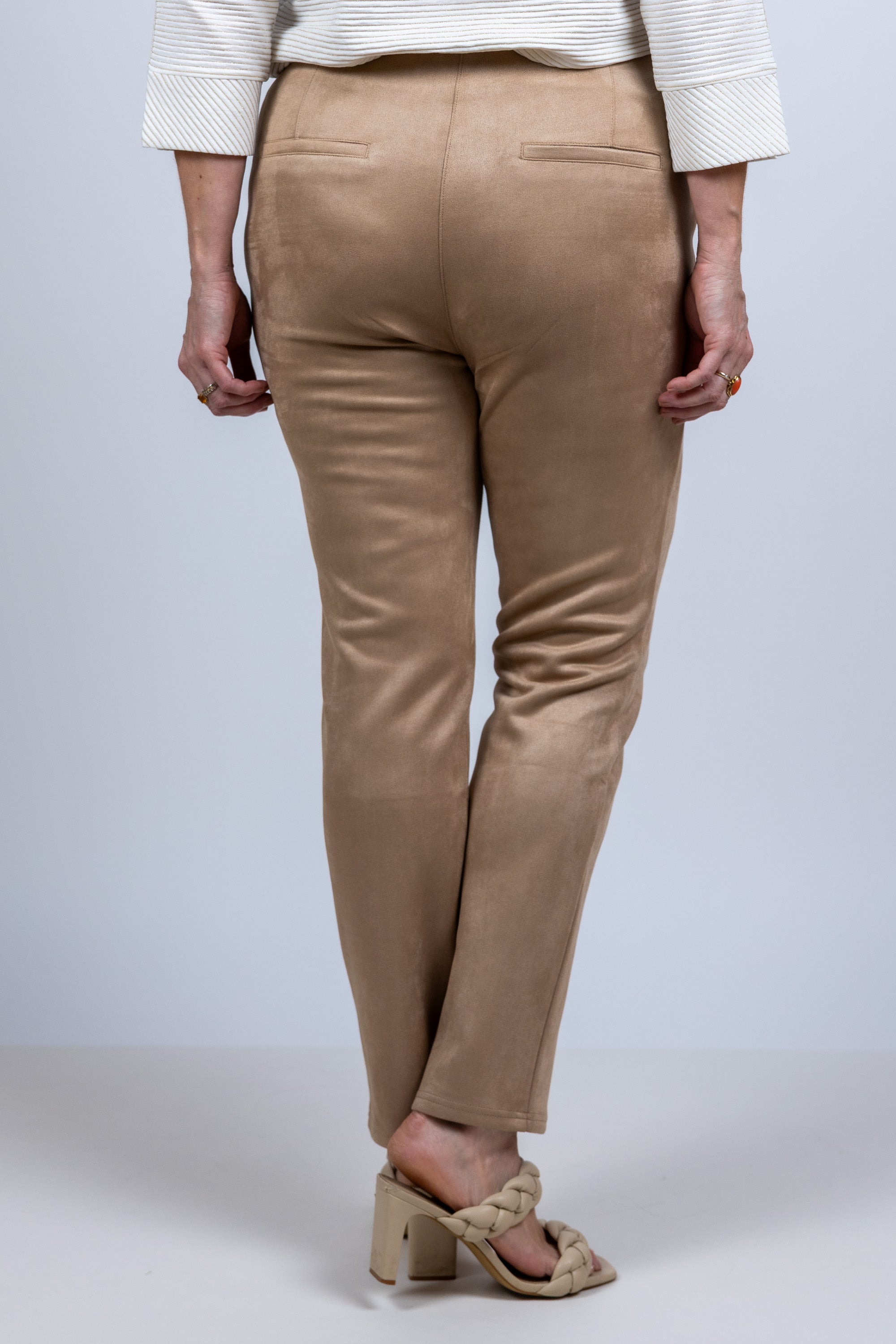 Broek met naad - Beige