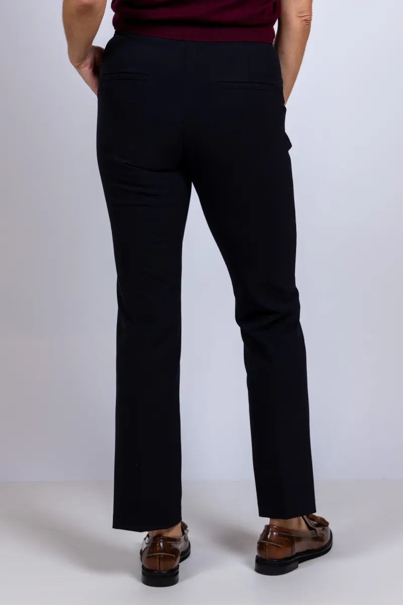 CAMBIO CAMBIO 6111-0482.00 Broek met rechte pijpen - Zwart