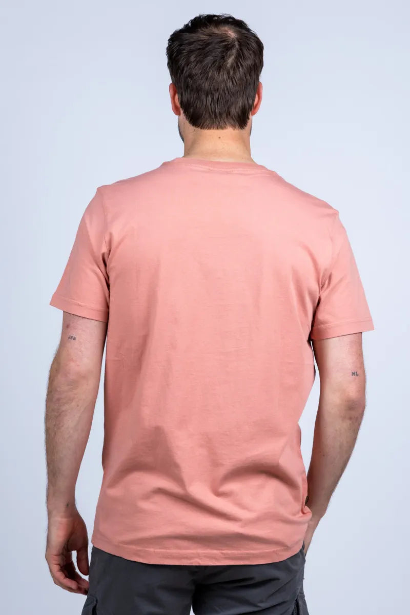 PME PME PTSS2604597 T-shirt met print - Oudroze