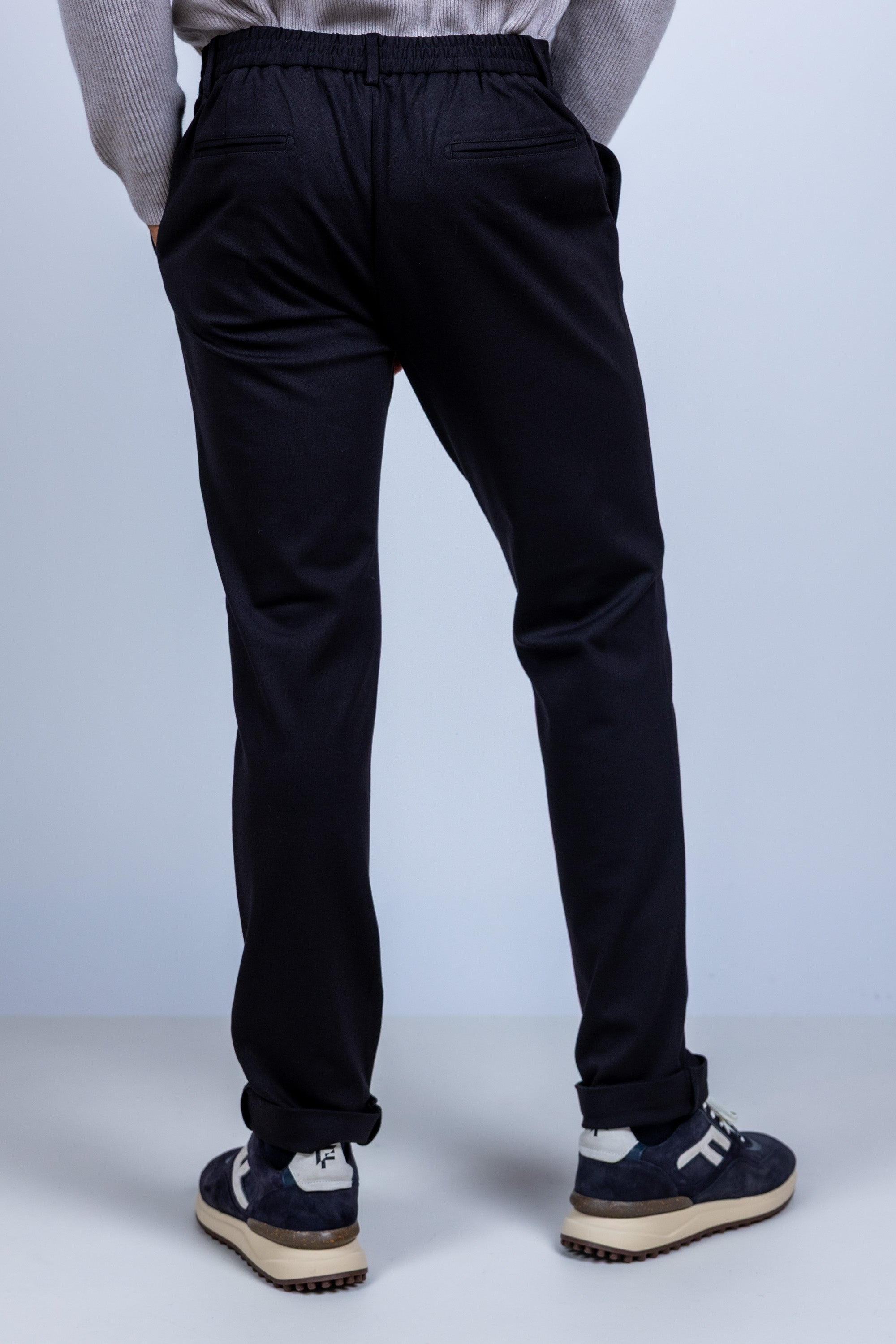 Broek met stretch - Zwart