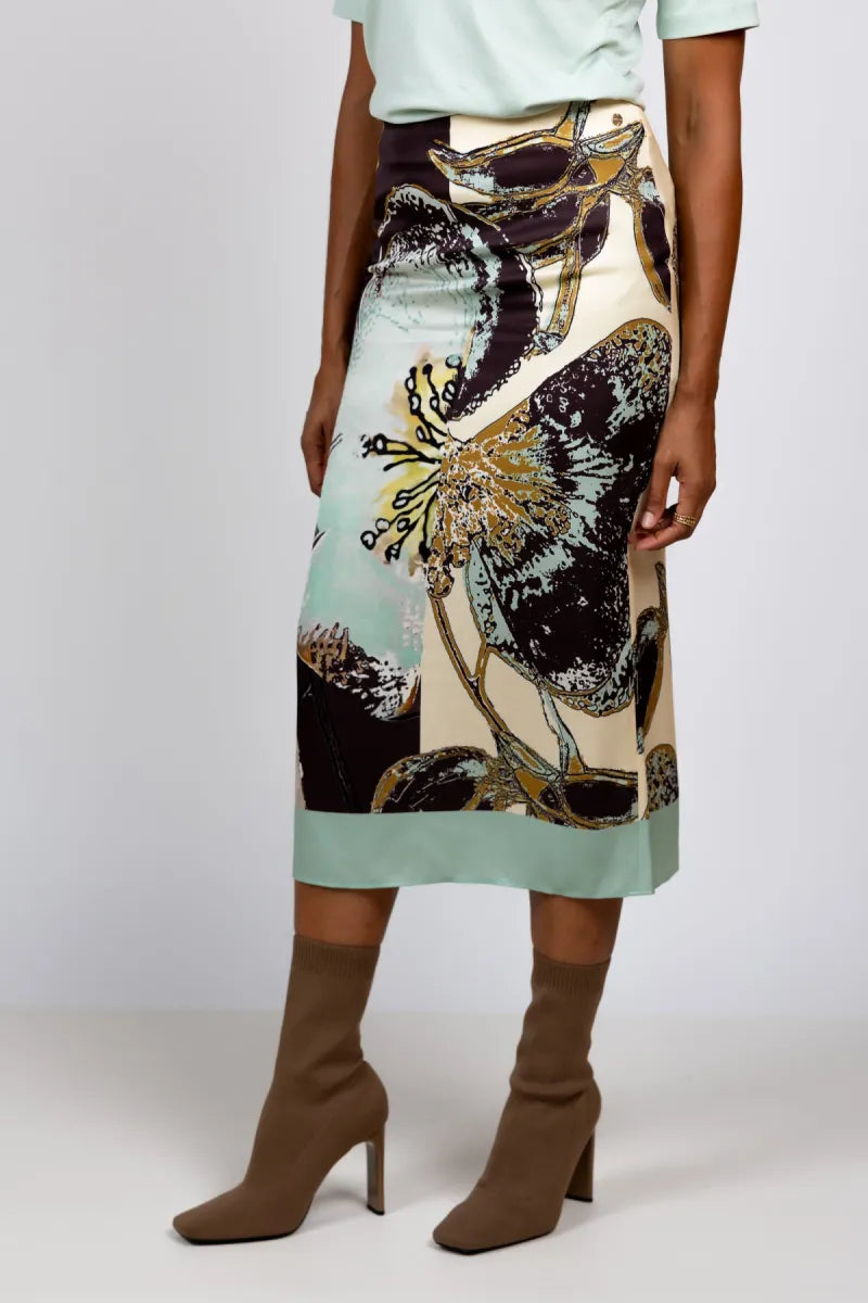 MARCCAIN COLLECTIE MARCCAIN COLLECTIE BC.71.11 W53 MARCCAIN COLLECTIE BC.71.11 W53 Rok met print - Mint