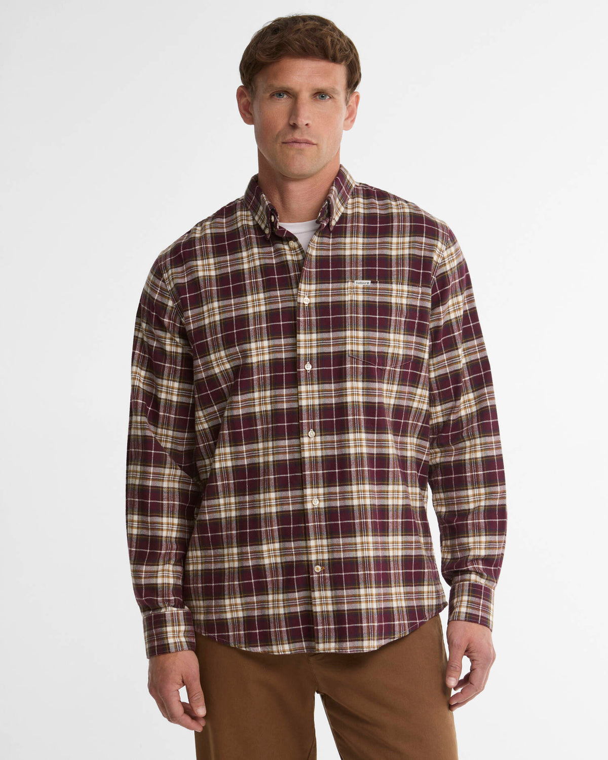 BARBOUR BARBOUR MSH5637 donkerrood