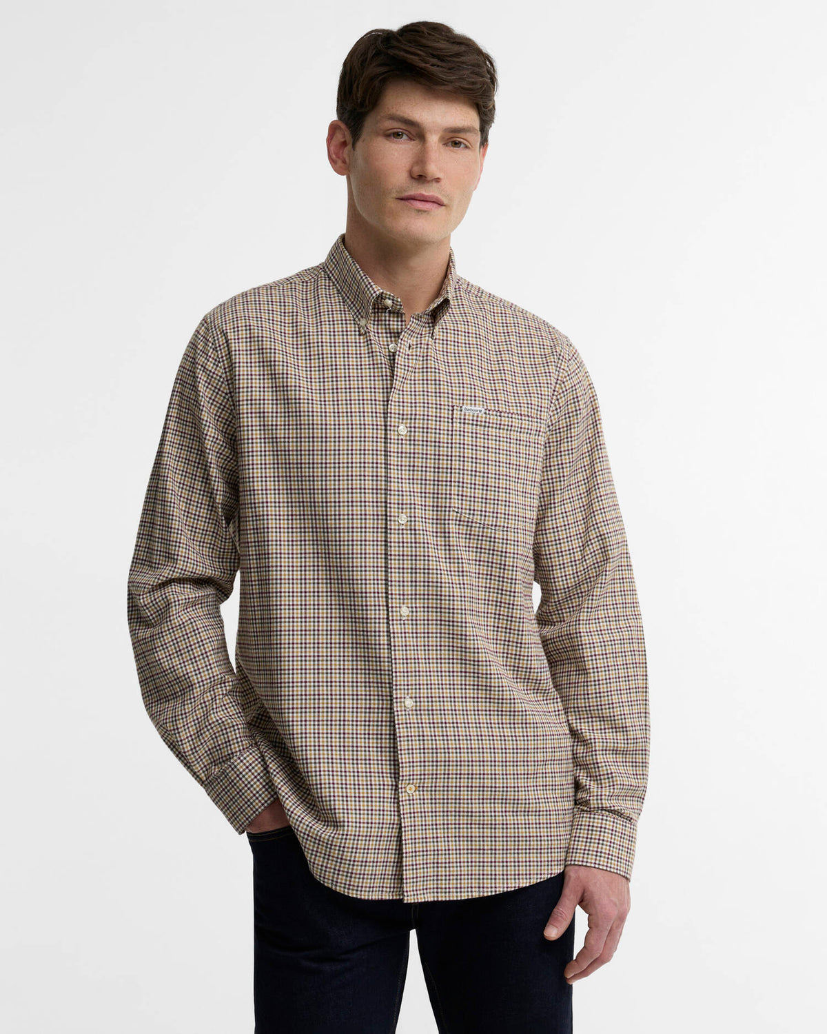 BARBOUR BARBOUR MSH5814 donkerrood