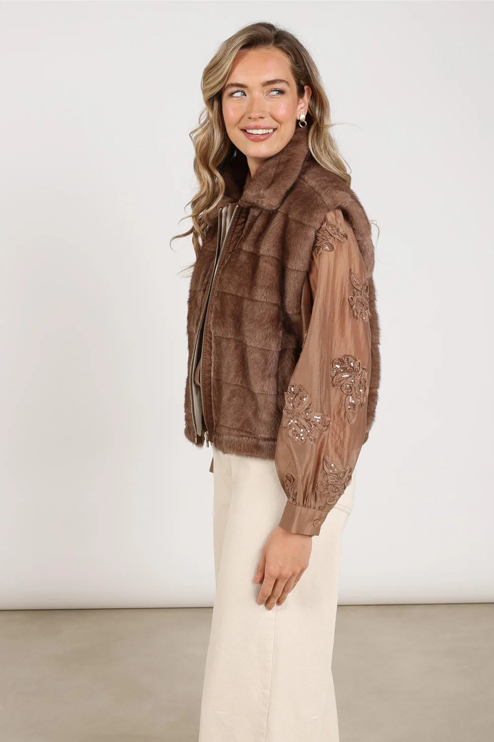 NUKUS NUKUS NKF08034 taupe