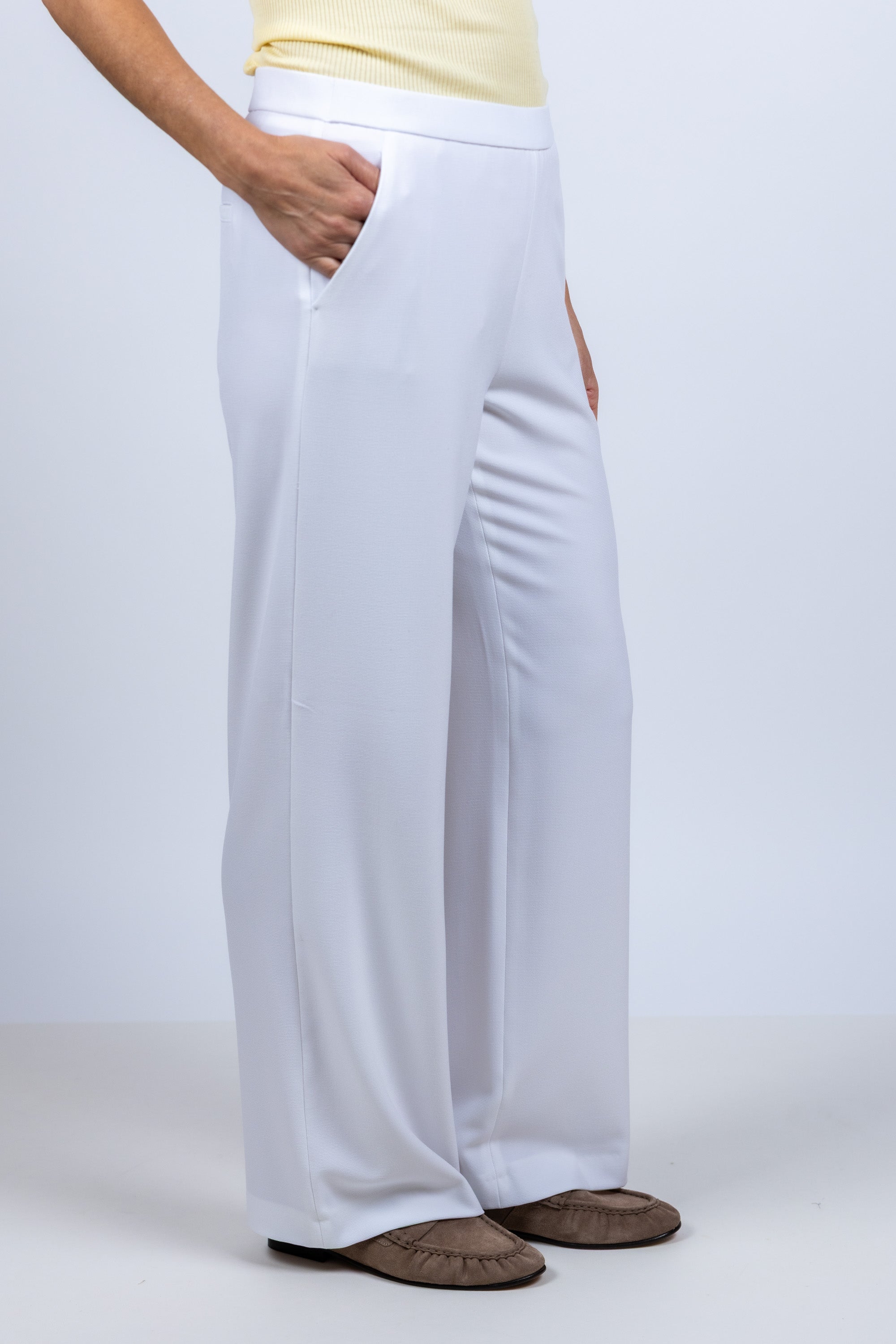 Wijde broek - Wit