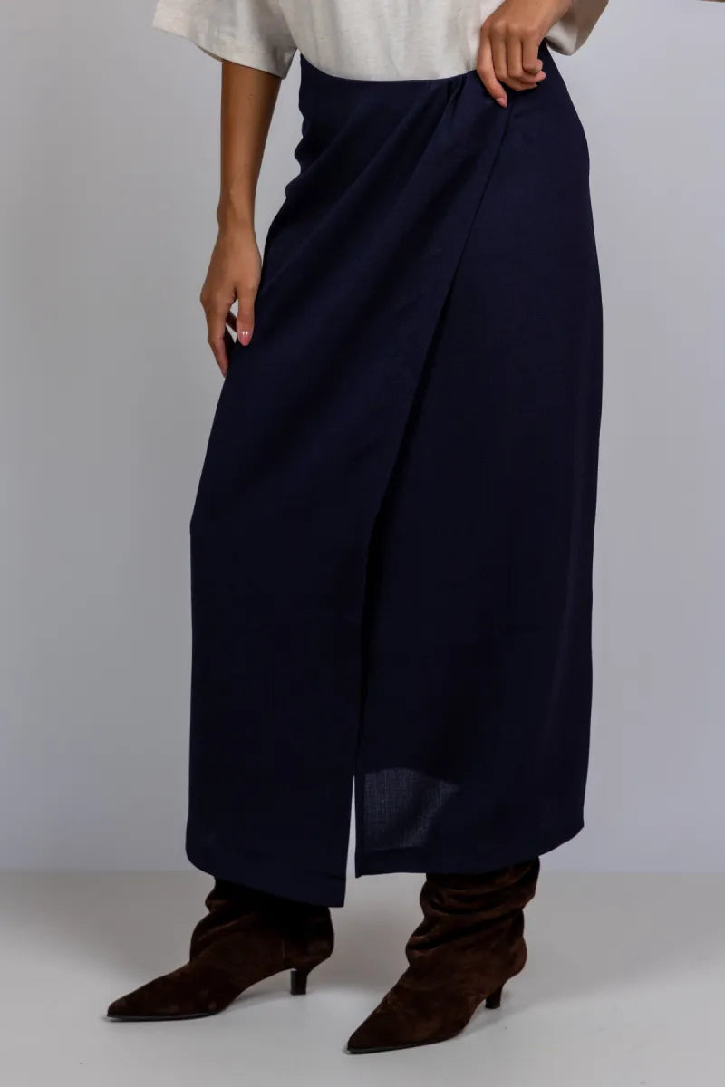 STUDIO CLIQUE STUDIO CLIQUE IVY SKIRT Wikkelrok - Marine