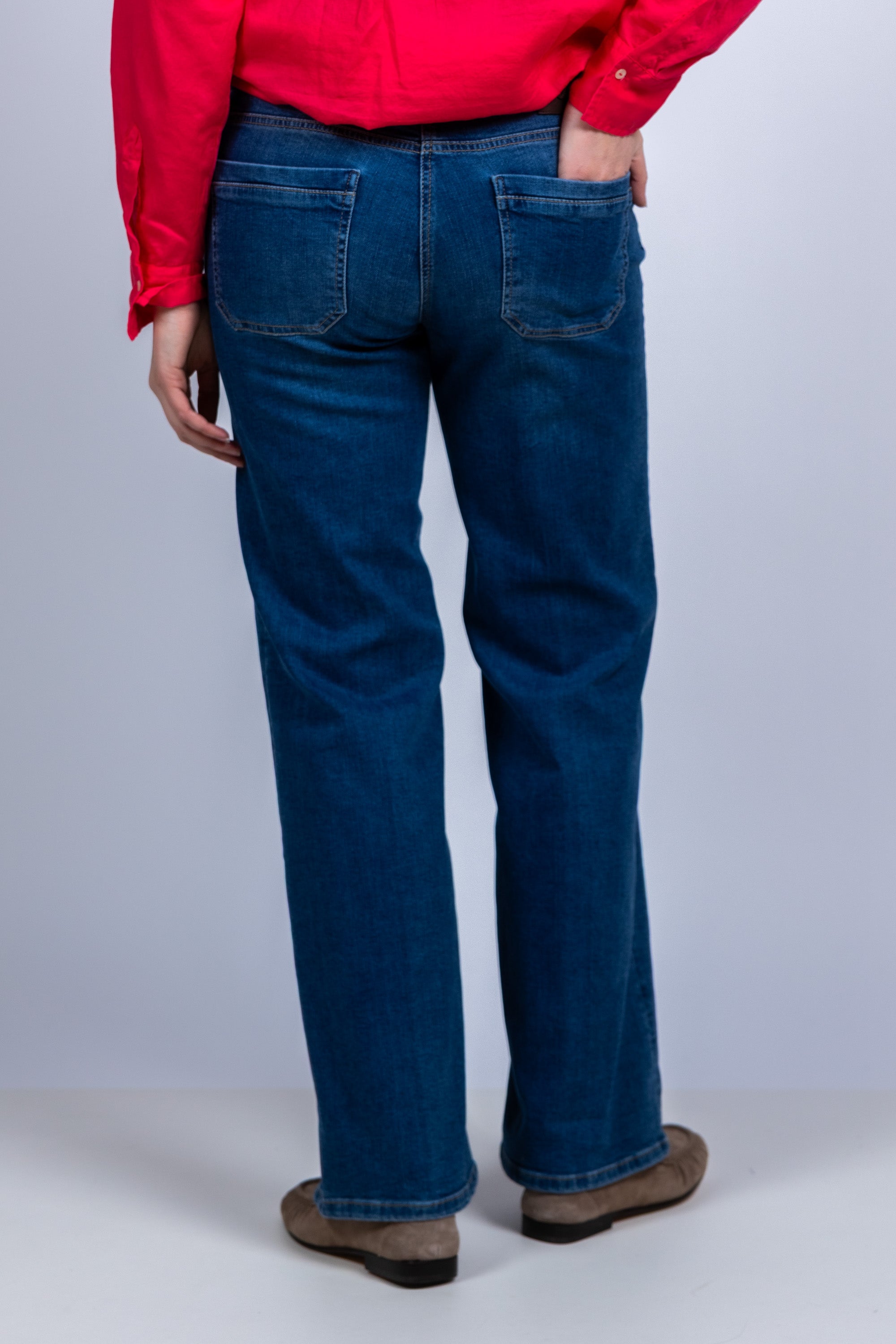 Jeans met wijde pijpen - Jeans