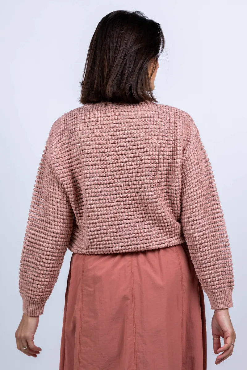 XANDRES XANDRES Badria XANDRES Badria Trui met structuur - Roze