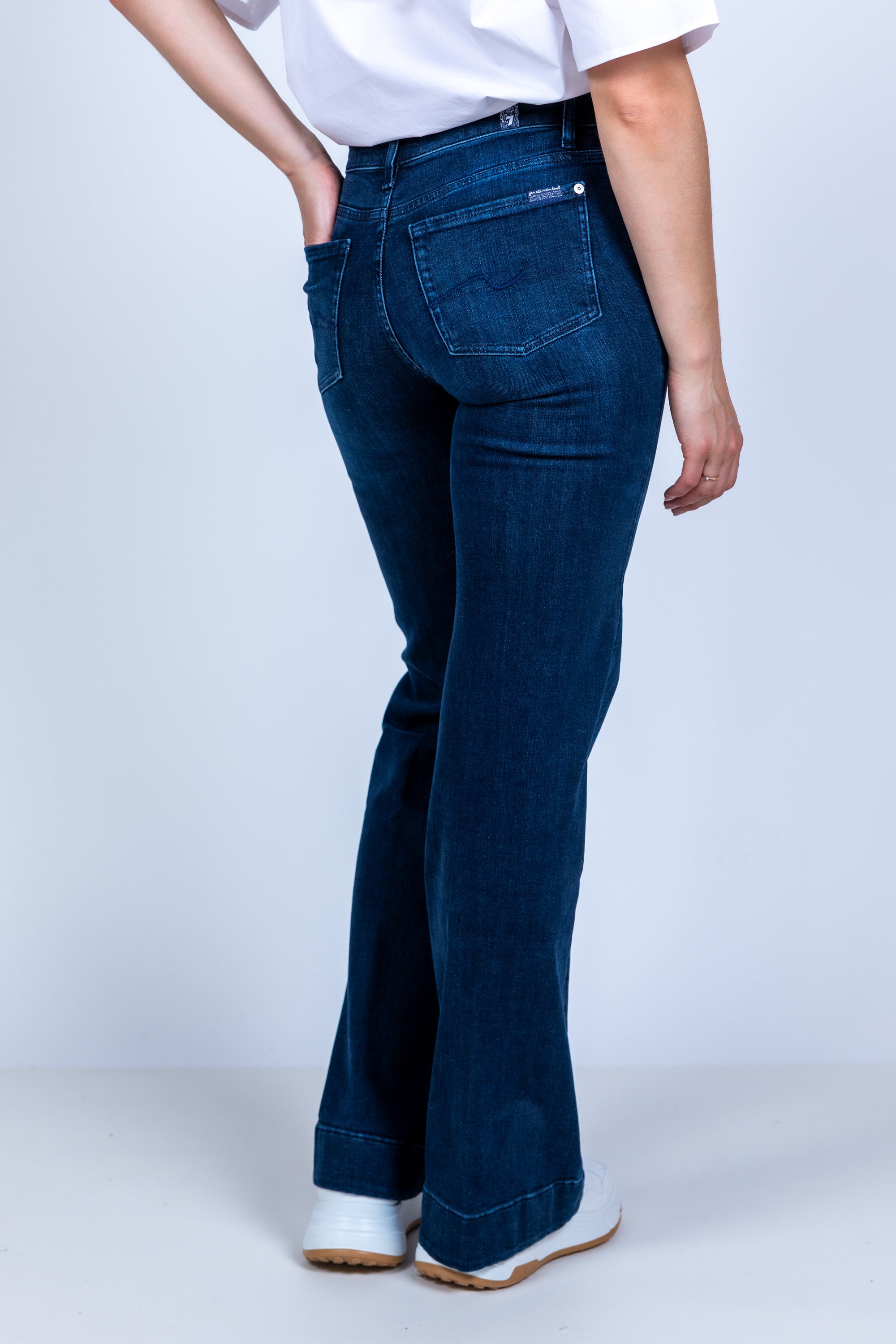 Jeans met wijde pijpen - Jeans