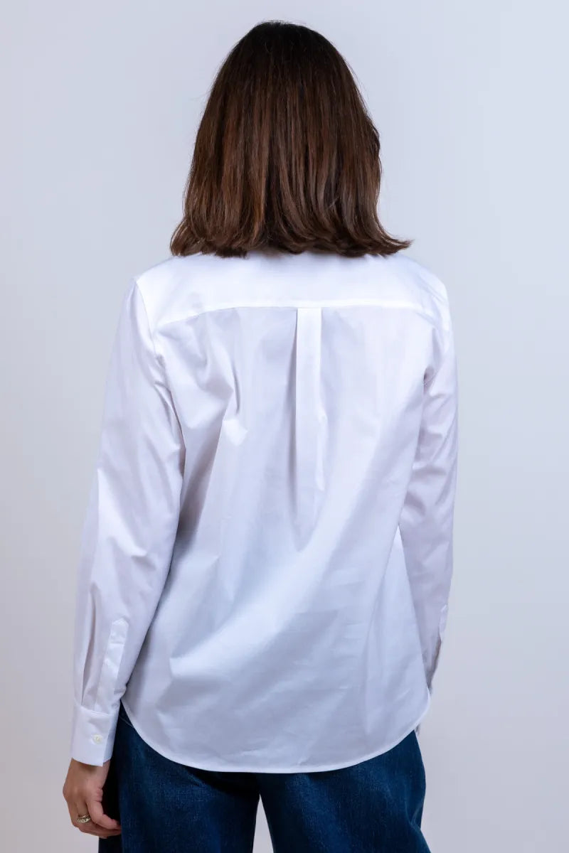 0039 ITALY 0039 ITALY 0222502ODELLE EV Blouse met kraaltjes - Wit