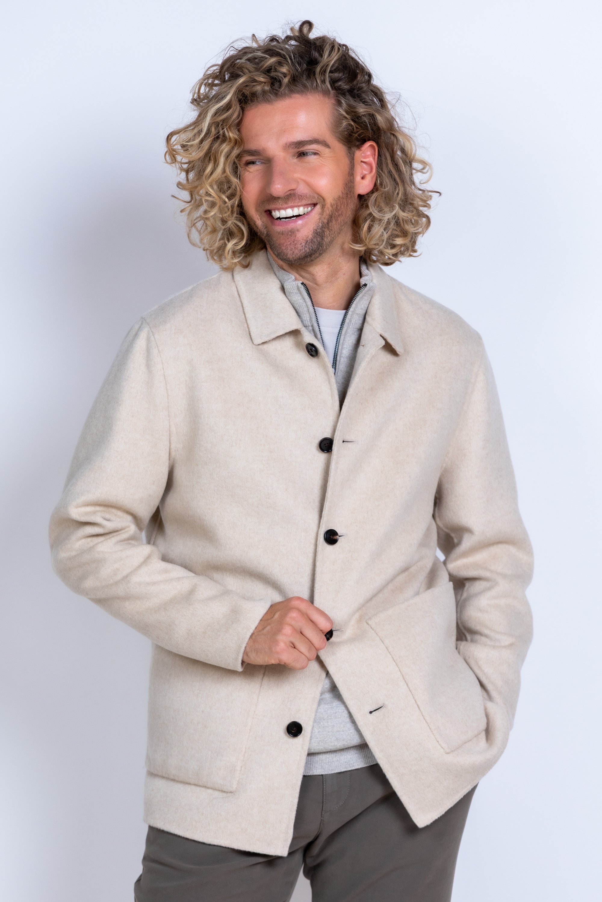 Jasje met knopen - Zand