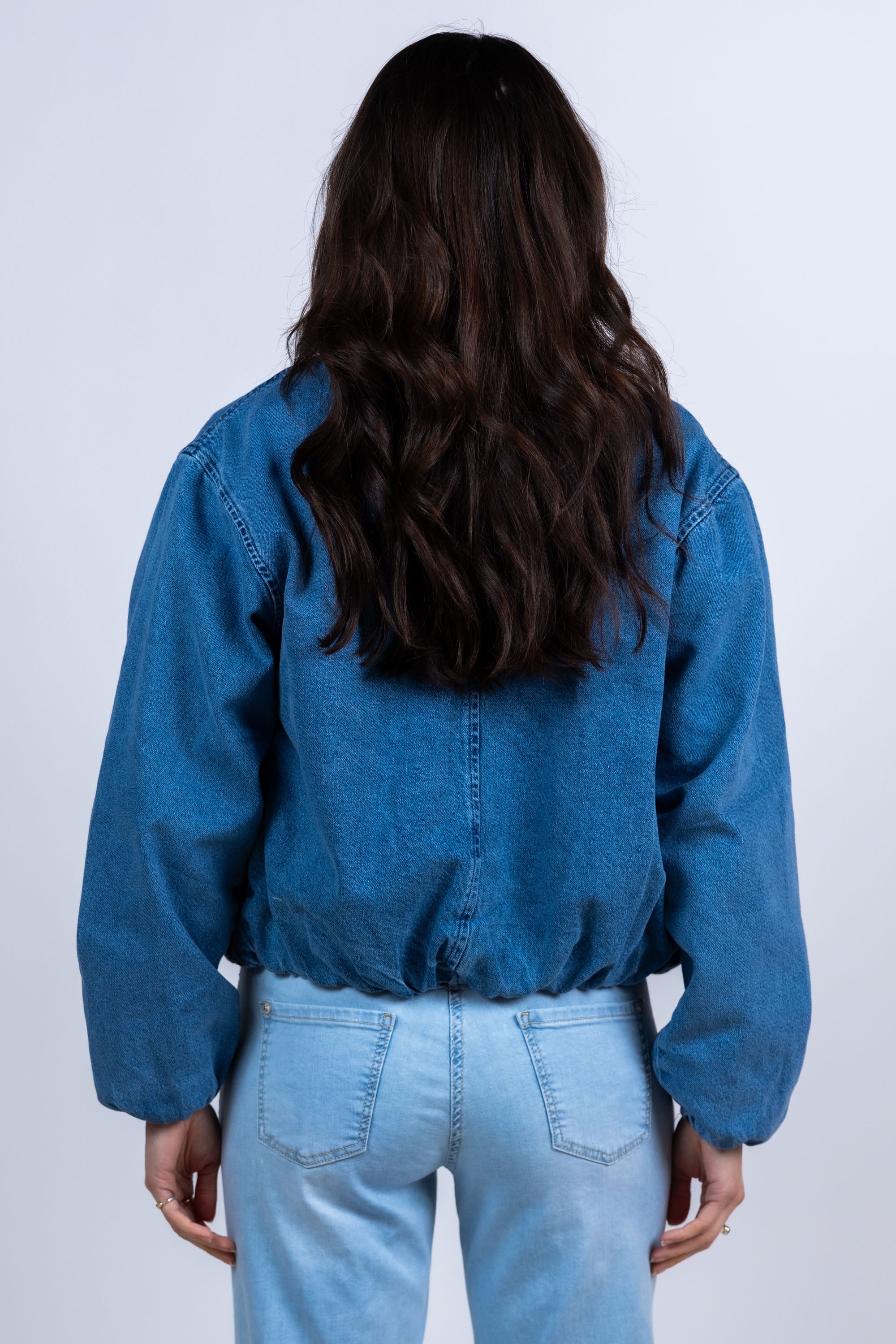 Spijkerjasje met knopen - Jeans