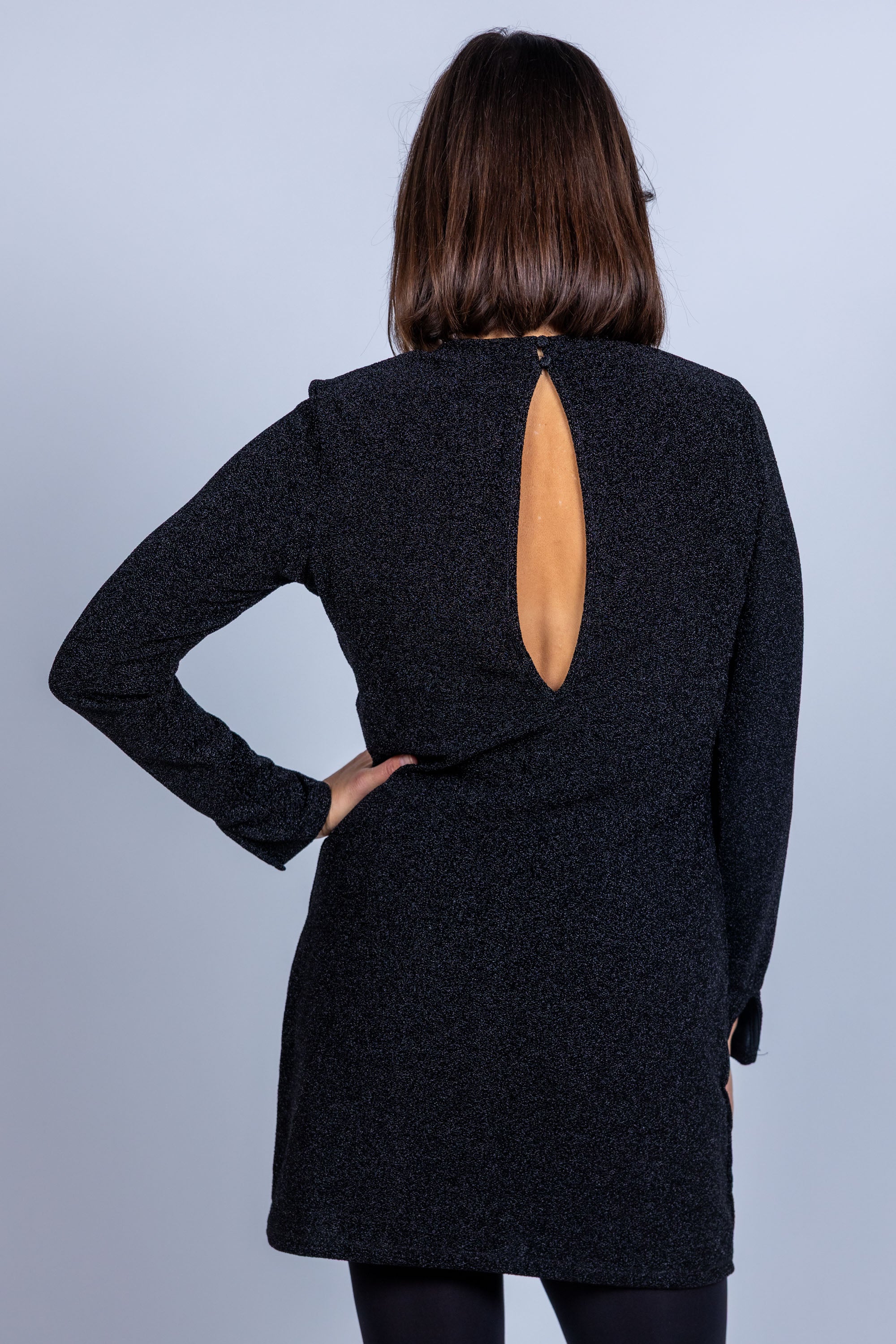 Trui met lange mouwen - Zwart