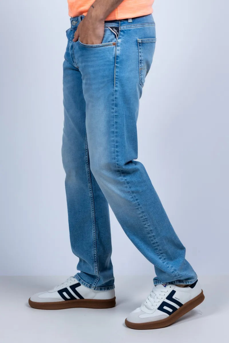 REPLAY H REPLAY H MA972000573846 REPLAY H MA972000573846 Jeans met wassing - Bleu