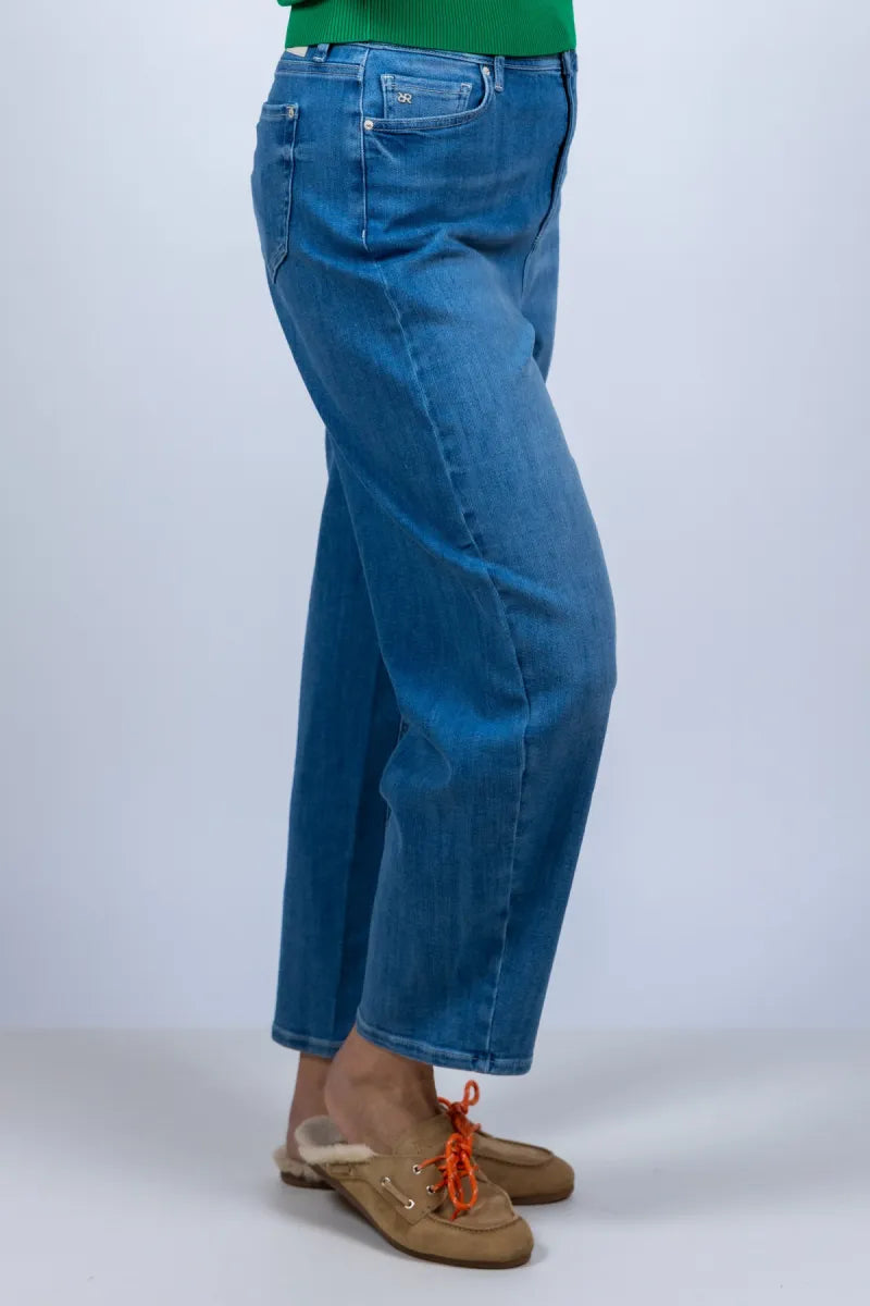 RAFFAELLO ROSSI RAFFAELLO ROSSI 9373 HANNI Jeans met balloonfit - Licht jeans