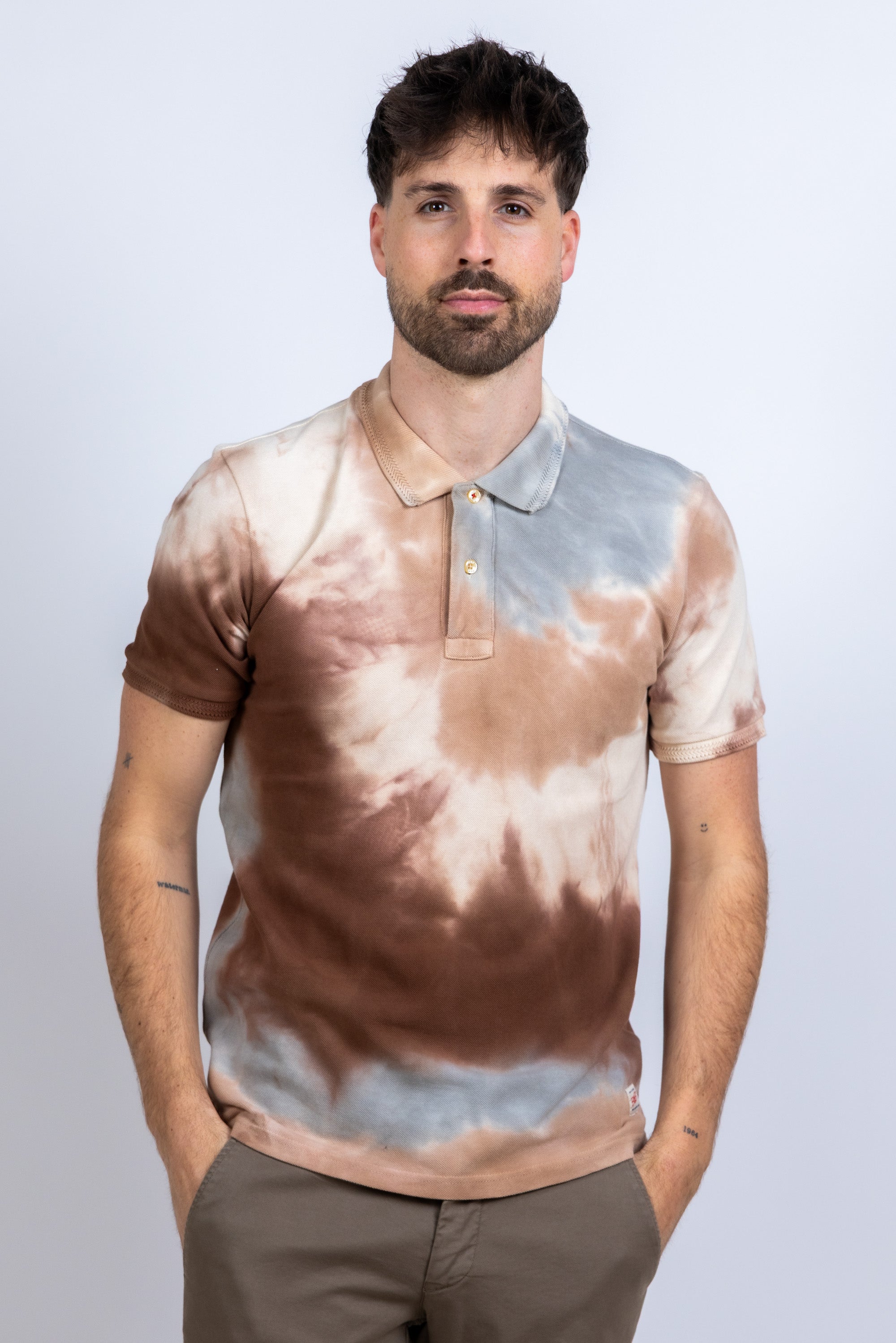 Polo met print - Multicolour