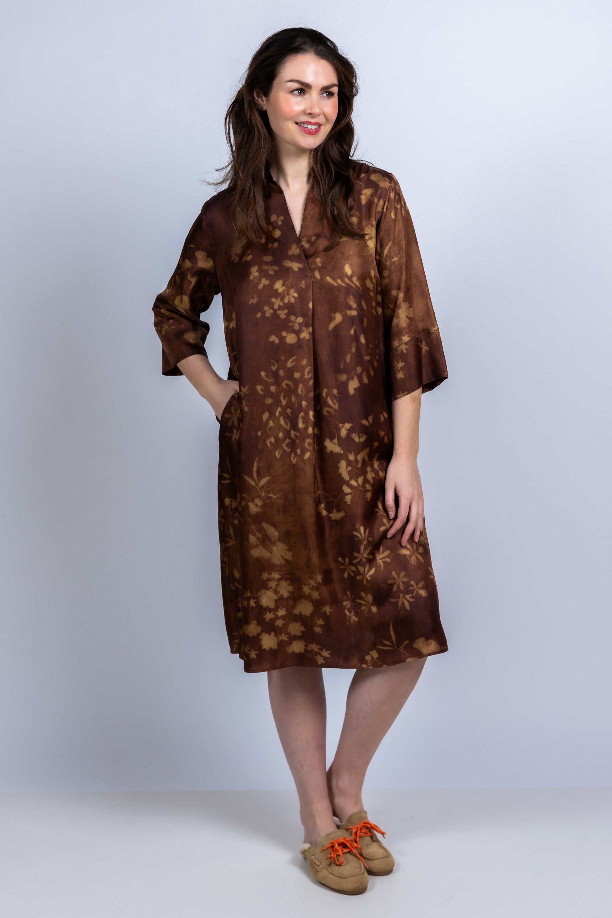 Jurk met bloemenprint - Vicunia