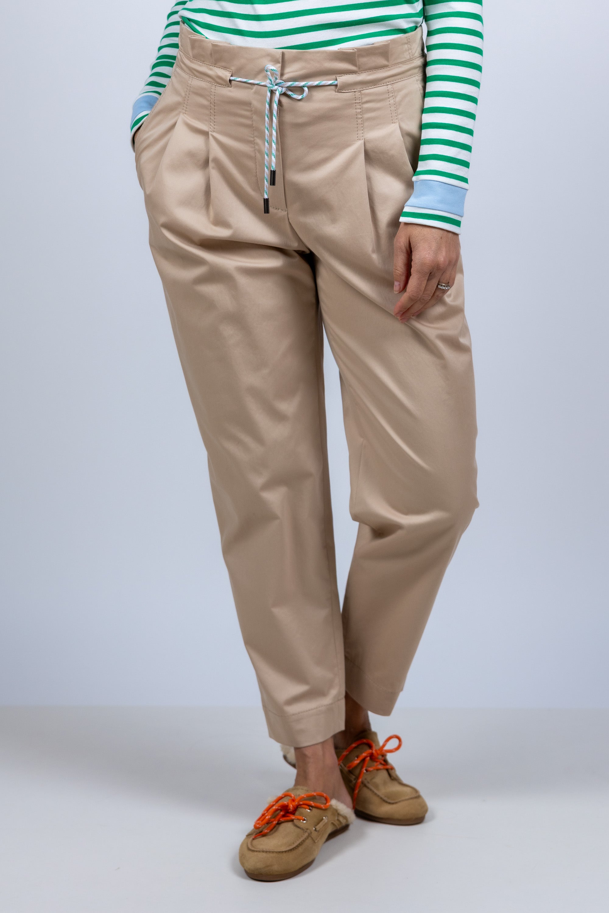 Broek met koordje - Zand