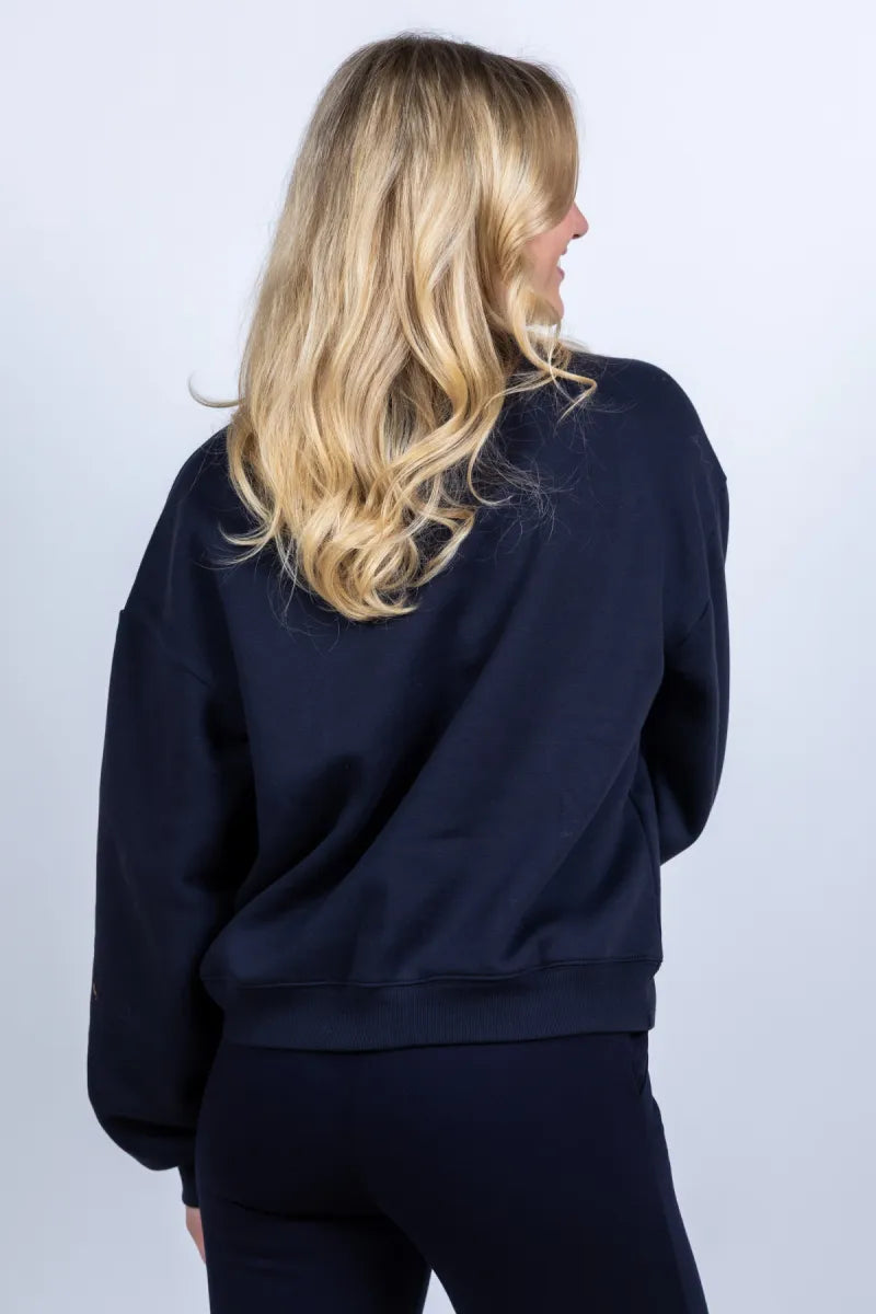 MODSTROM MODSTROM tia md sweat Sweater met ronde hals - Marine