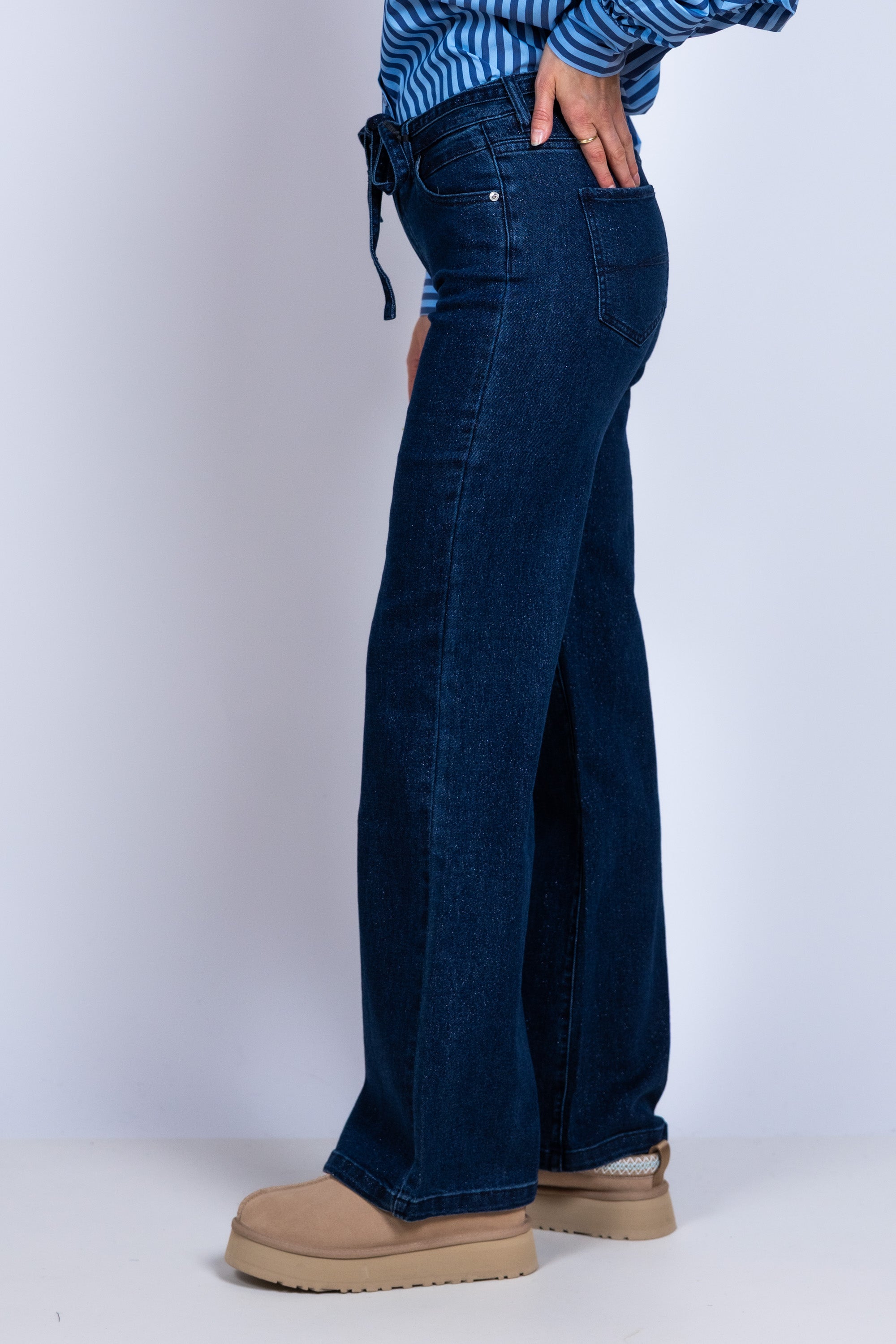 Jeans met wijde pijpen - Jeans