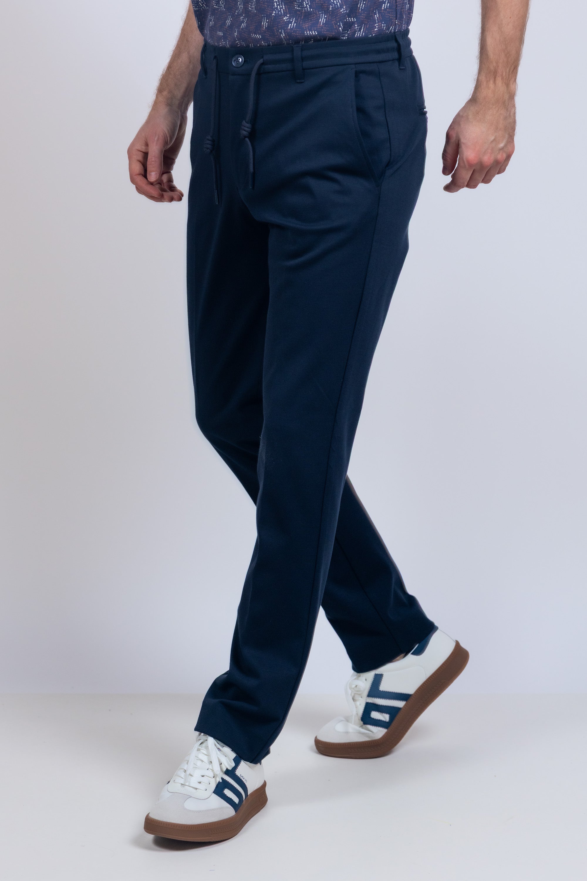 Broek met koord - Marine