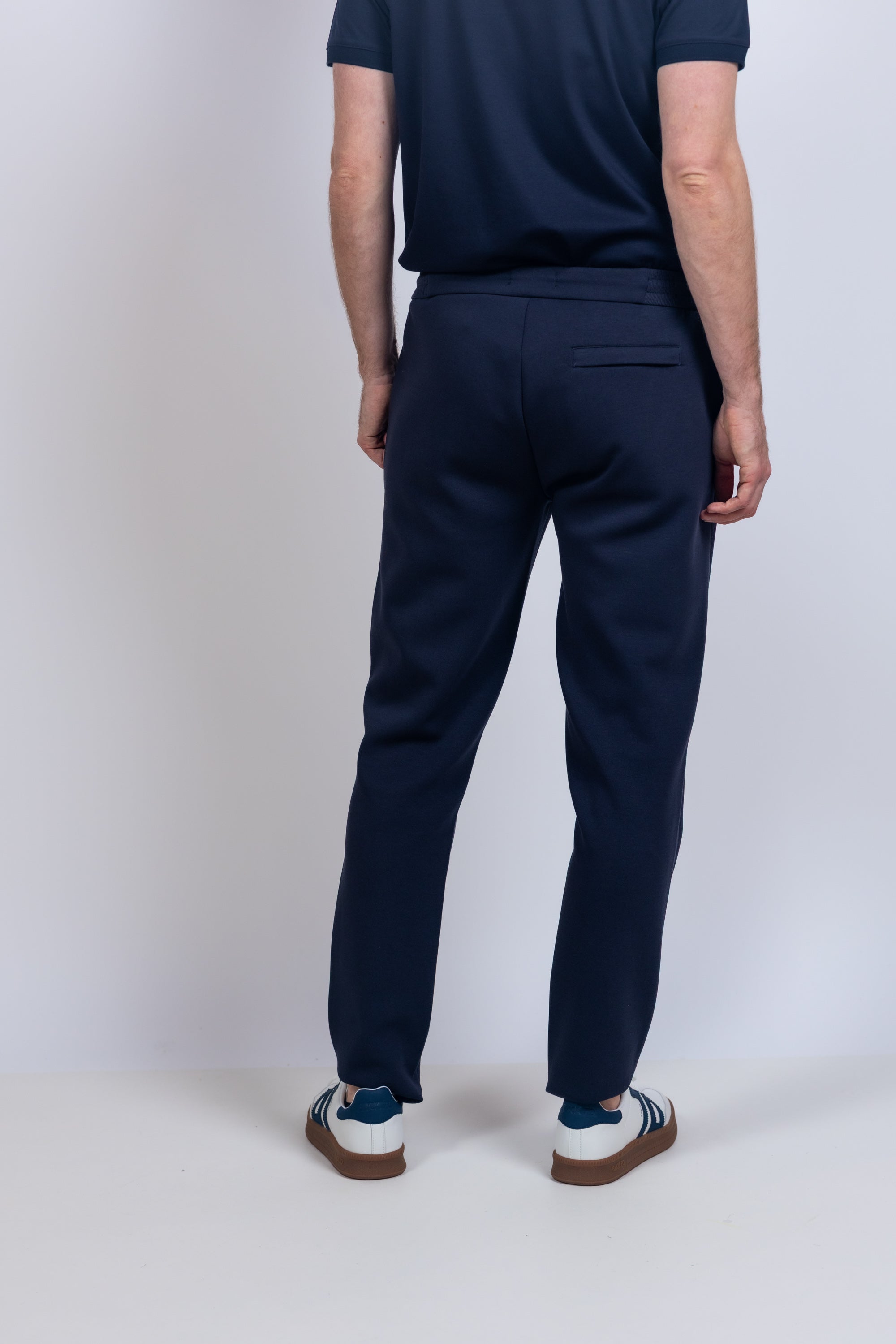 Broek met stretch - Marine