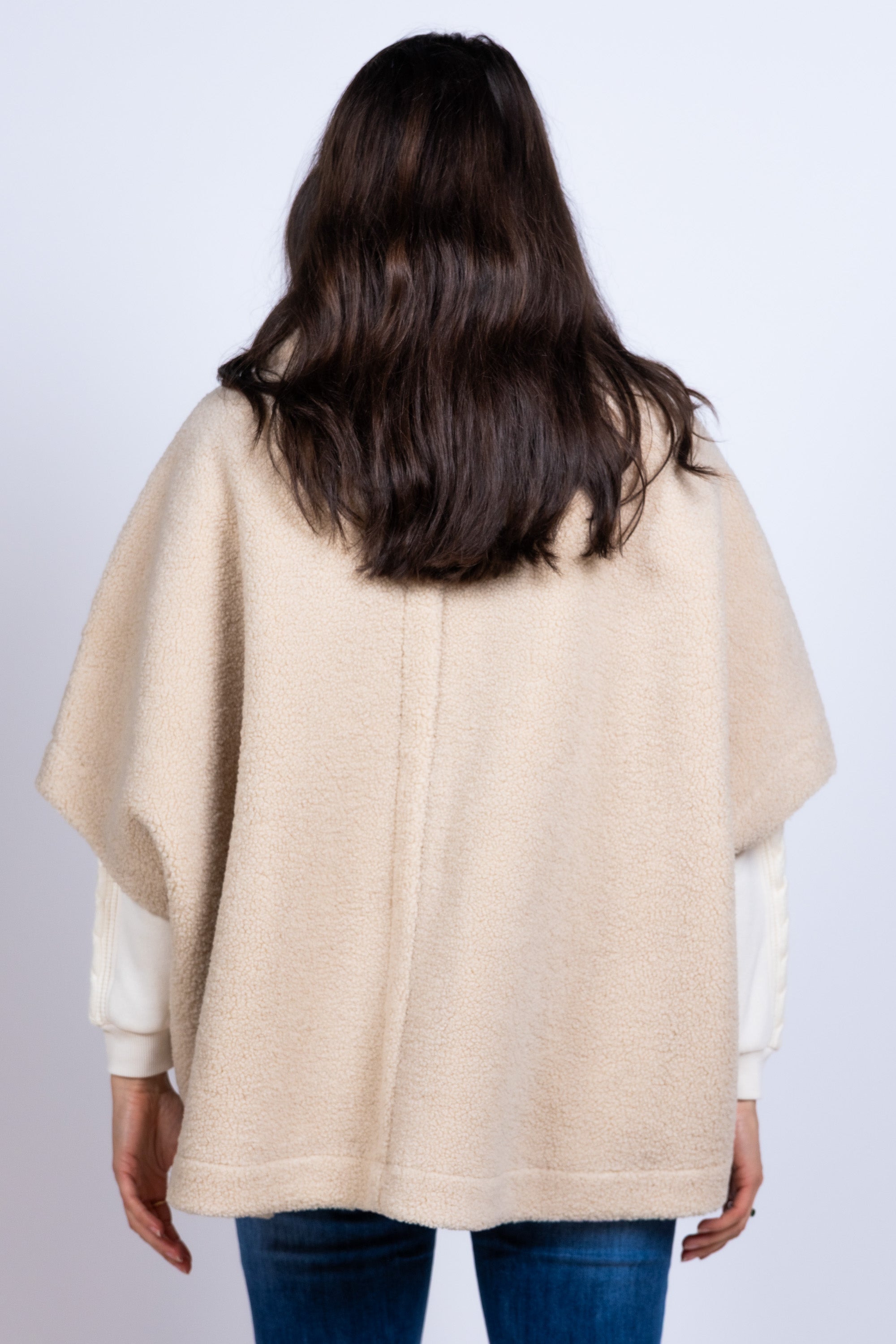 Jasje met korte mouwen - Ecru