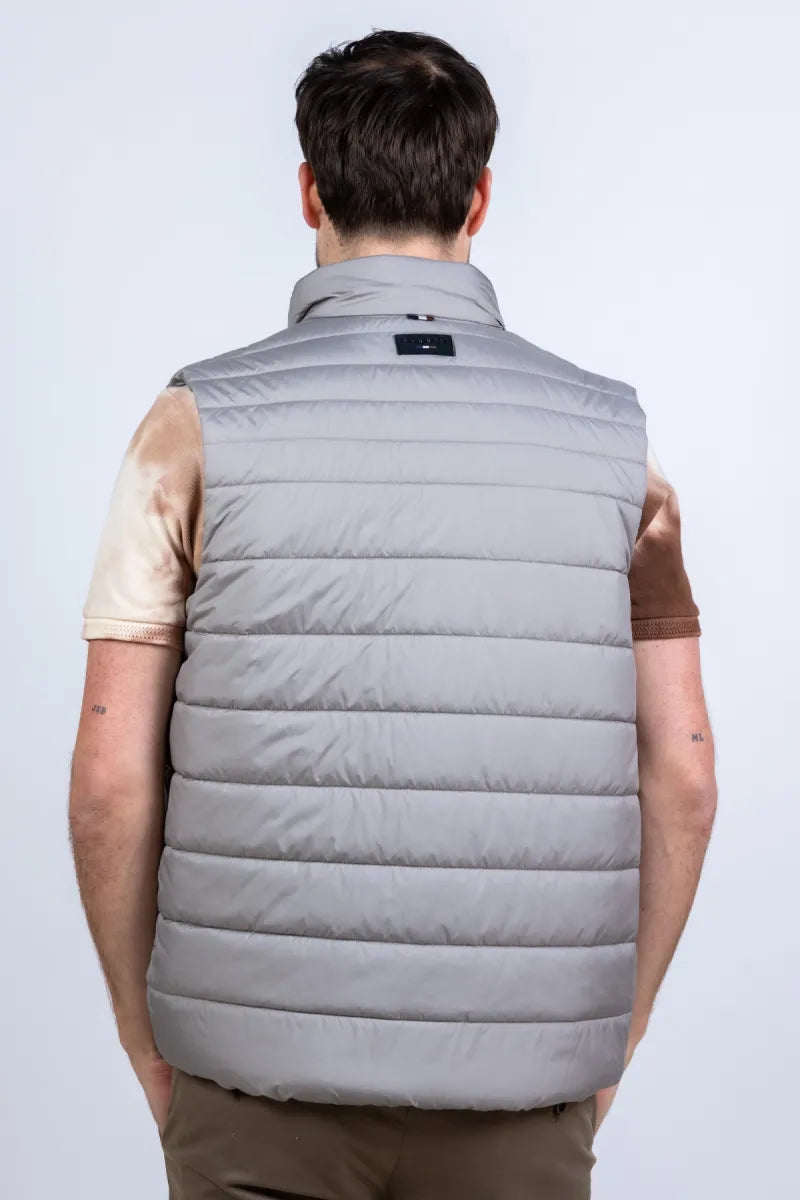 BUGATTI/BRINKMANN BUGATTI/BRINKMANN 170100-11010 Gewatteerde bodywarmer - Licht taupe