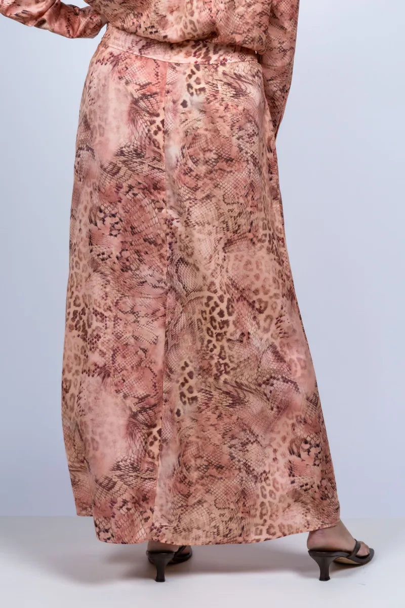 BA&SH BA&SH CIRIA Rok met print - Roze