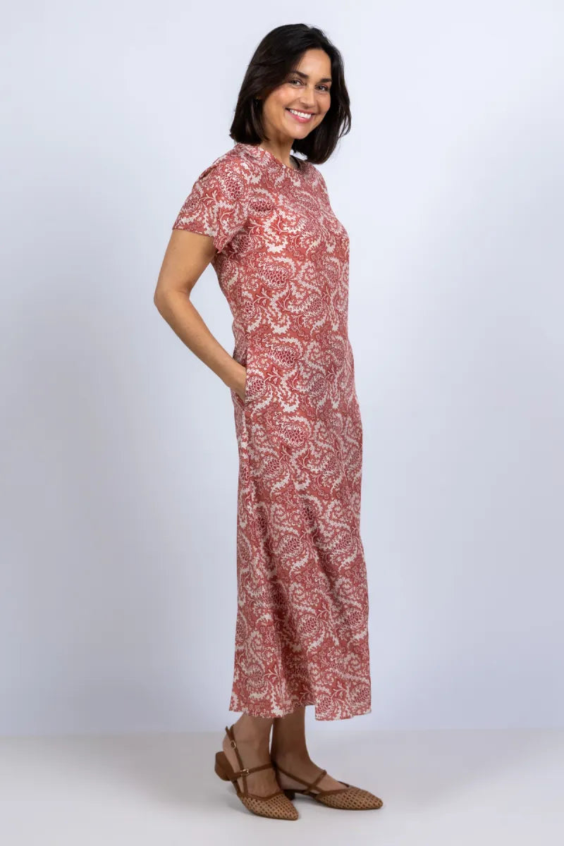 WEEKEND BY MAX MARA WEEKEND BY MAX MARA CRESPO WEEKEND BY MAX MARA CRESPO Jurk met print - Steenrood