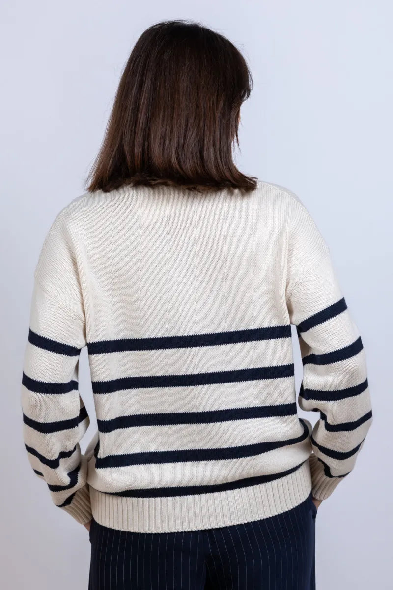 WEEKEND BY MAX MARA Trui met strepen - Ecru