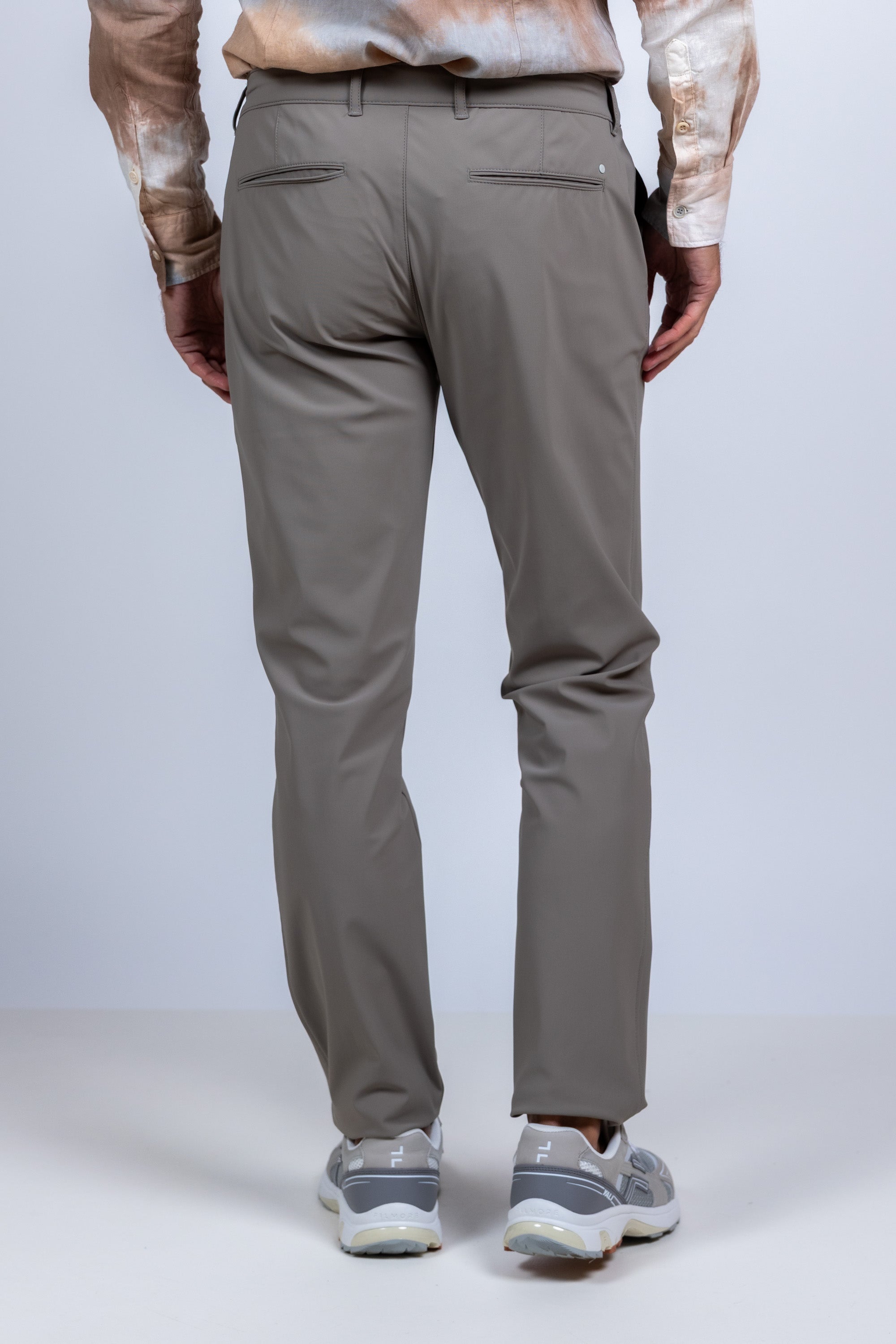 Broek met koord - Khaki