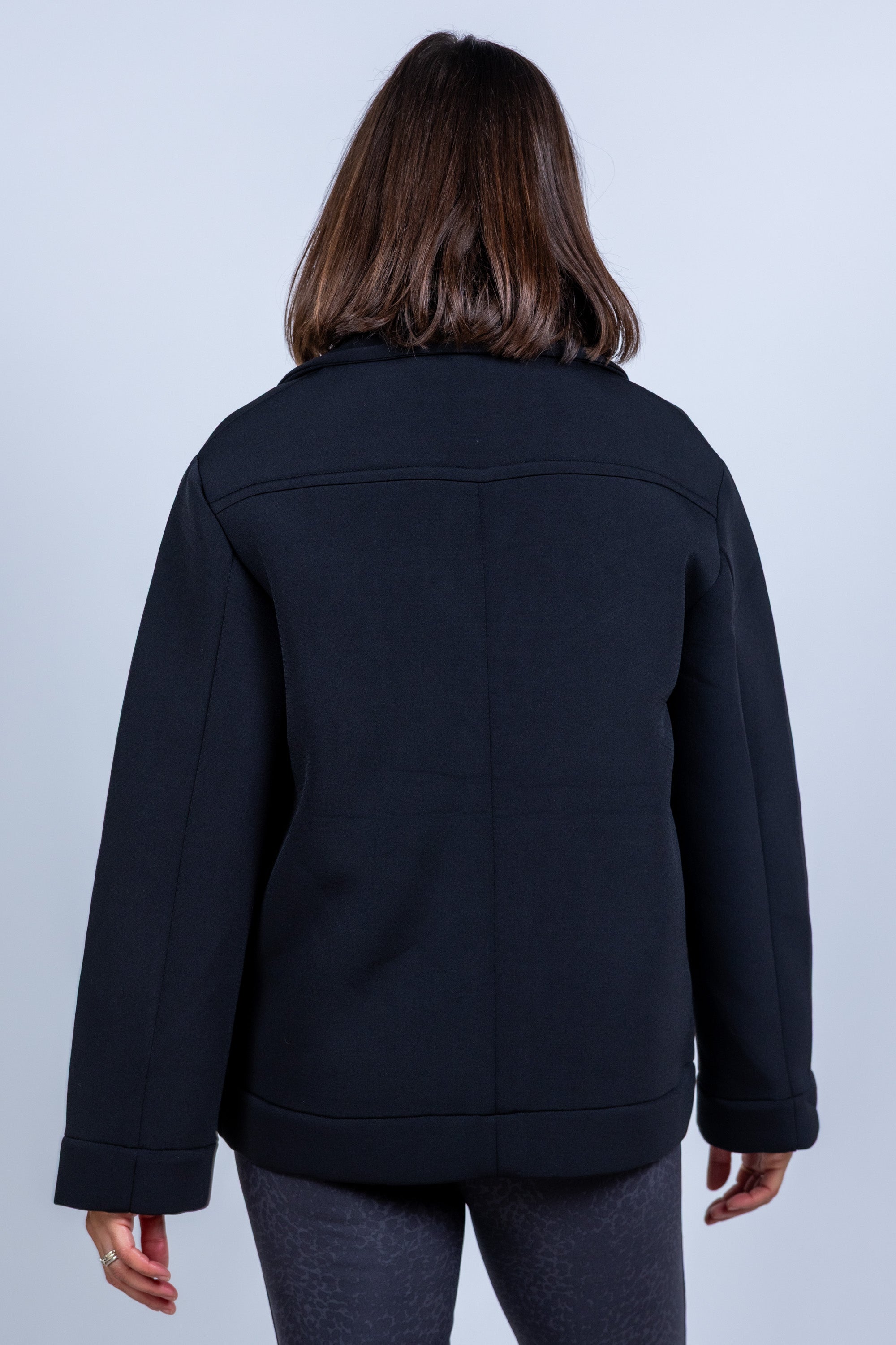 Jasje met knopen - Zwart