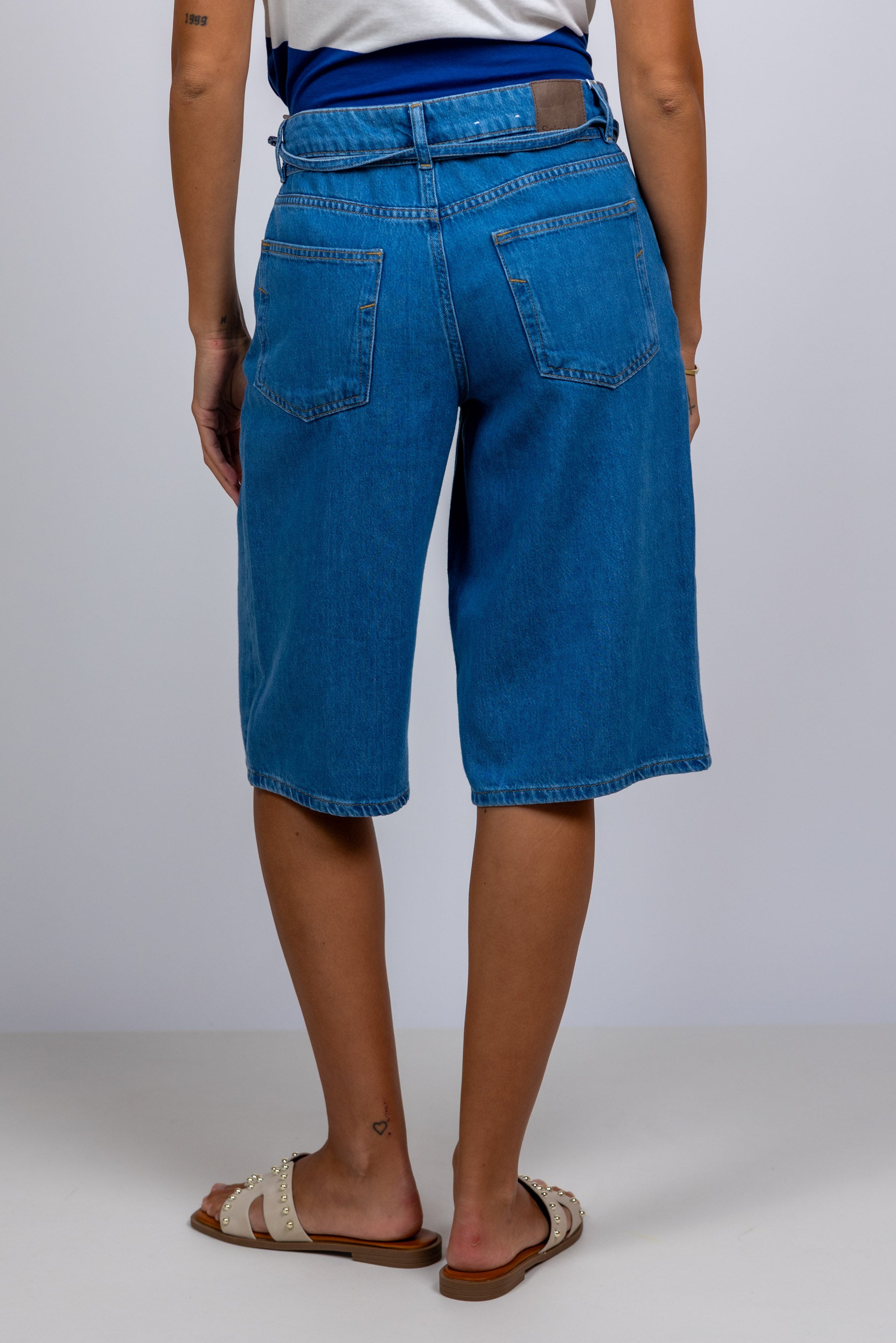 Denim bermuda - Licht jeans