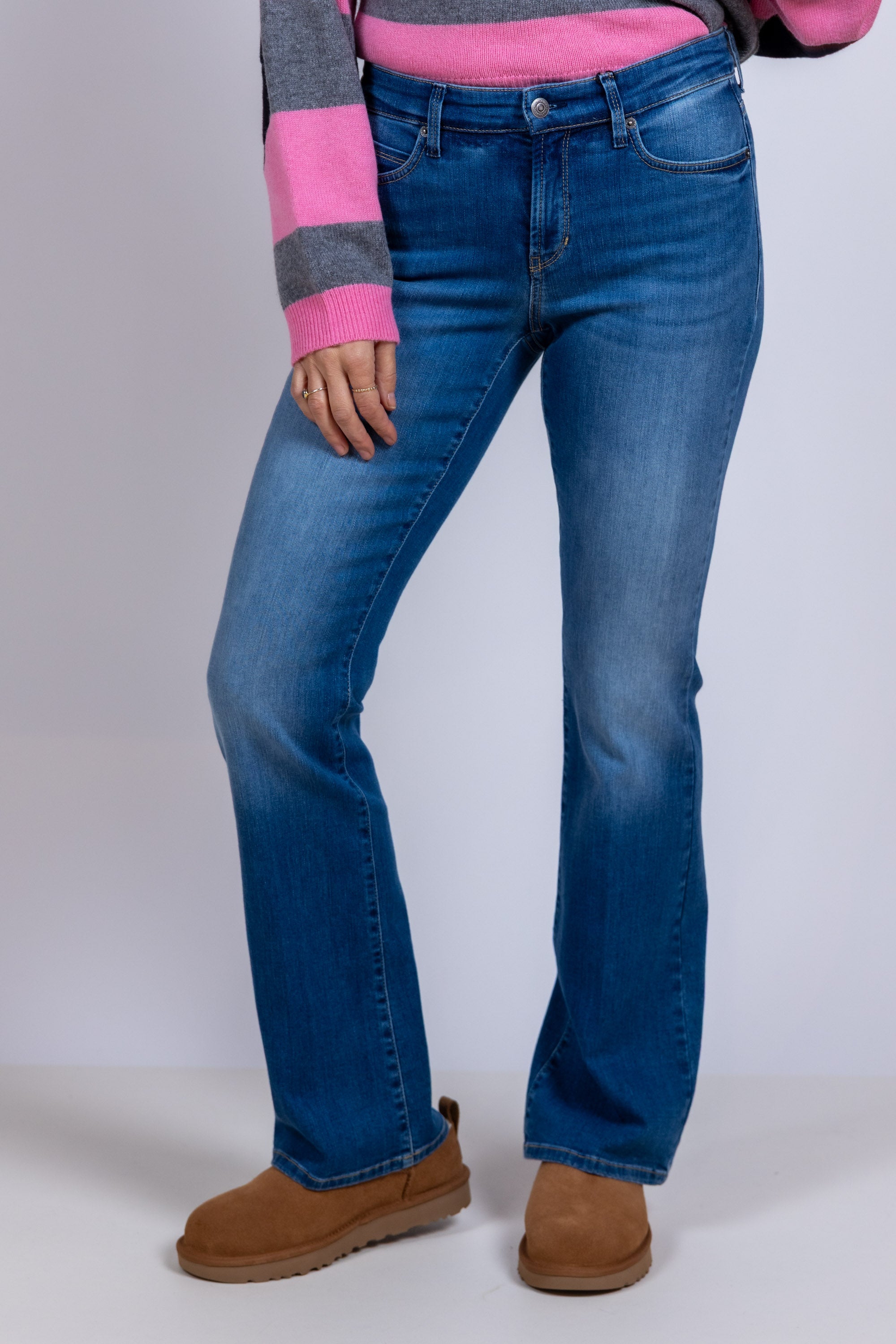 Jeans met lichte wassing - Jeans