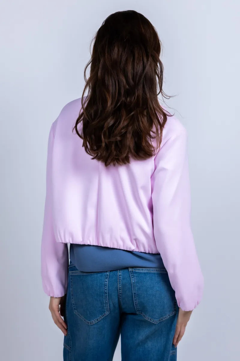 MARCCAIN COLLECTIE MARCCAIN COLLECTIE AC.31.08 W56 Jasje met drukknoopsluiting - Roze