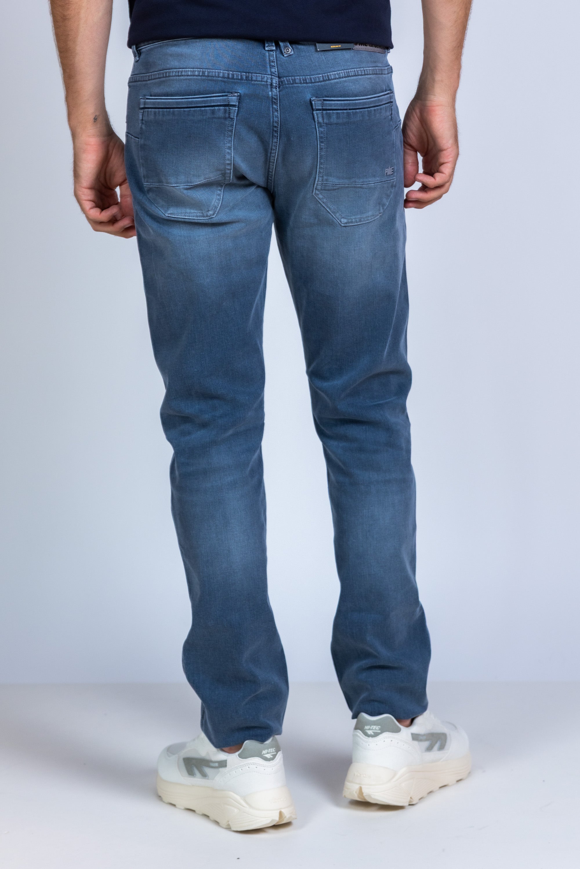 Jeans slim fit - Blauw/grijs