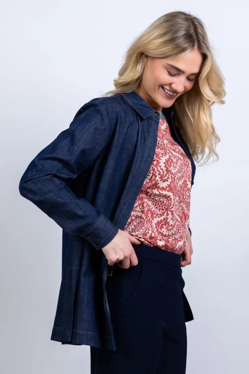 FFC FFC 15517 Blouse met knopen - Jeans