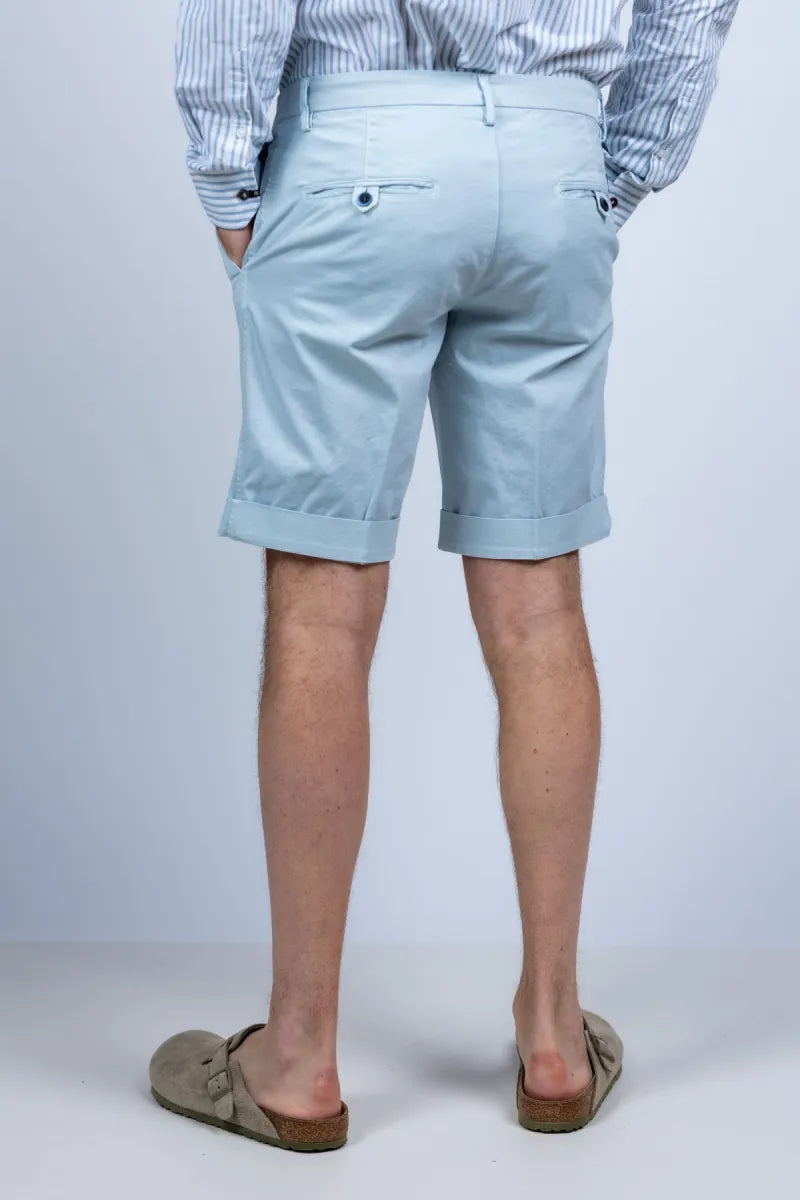MASONS MASONS 9BE27873-ME303 Korte broek met omslag - Bleu