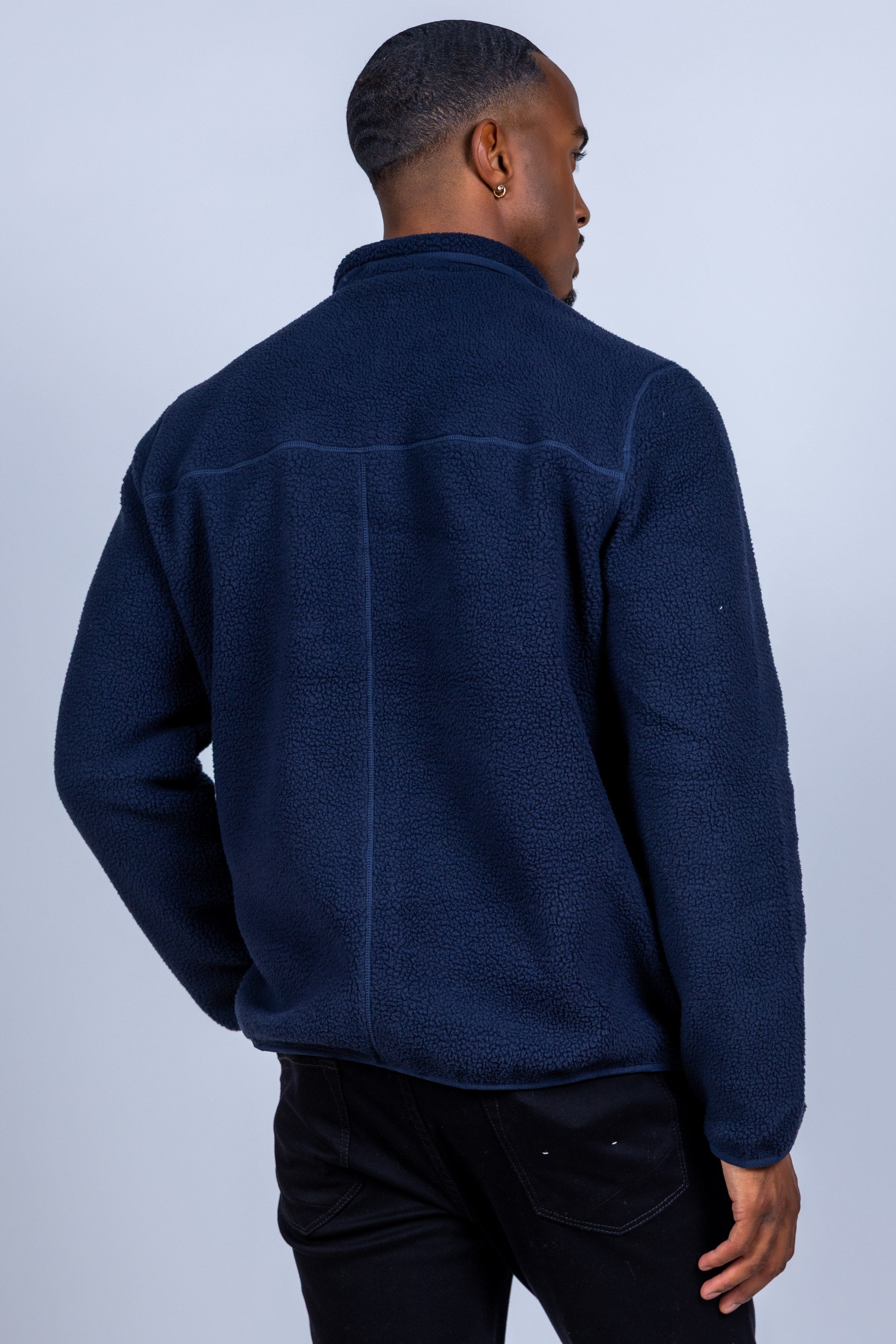 Fleece vest - Marine