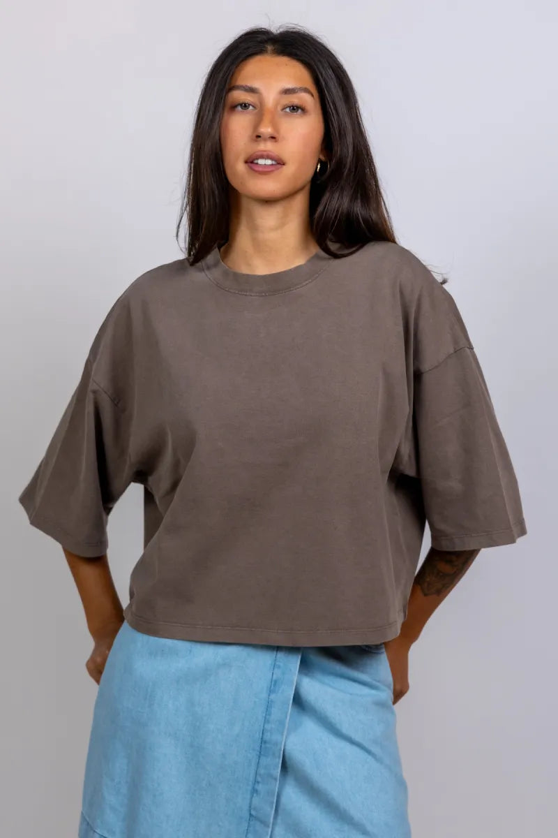 STUDIO CLIQUE STUDIO CLIQUE AMY T-shirt met korte mouwen - Bruin