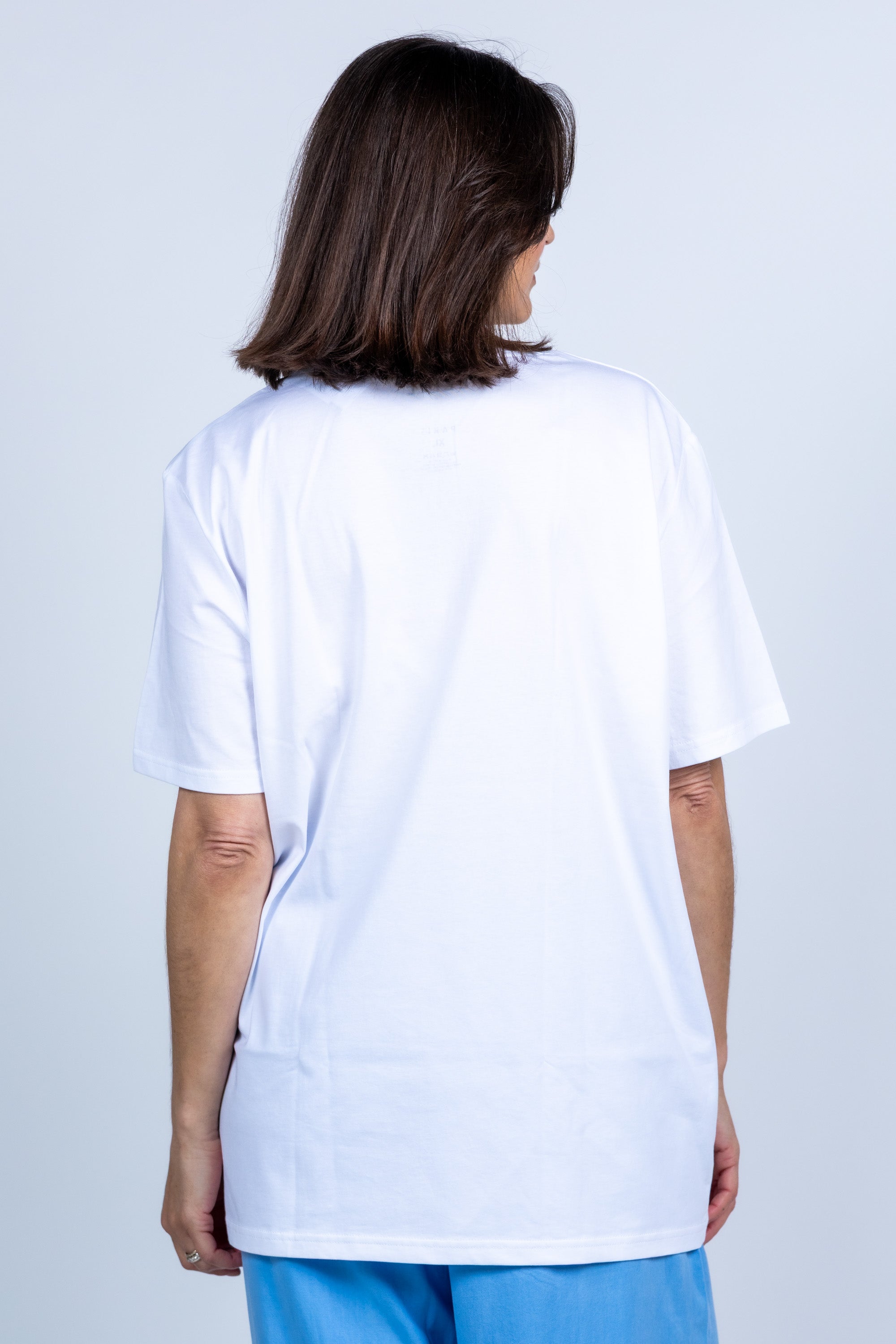 T-shirt met print - Wit