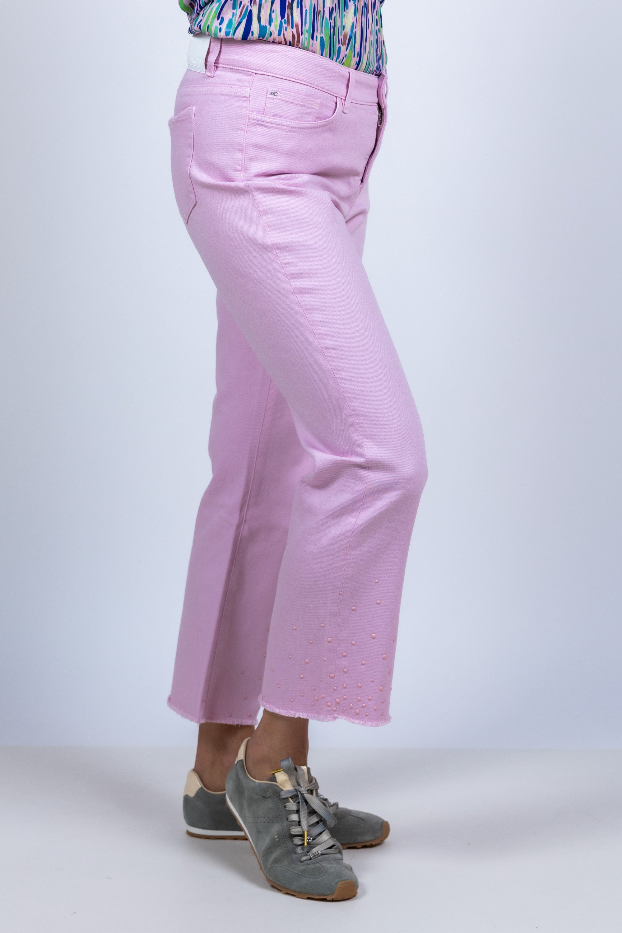 Broek met studs - Roze