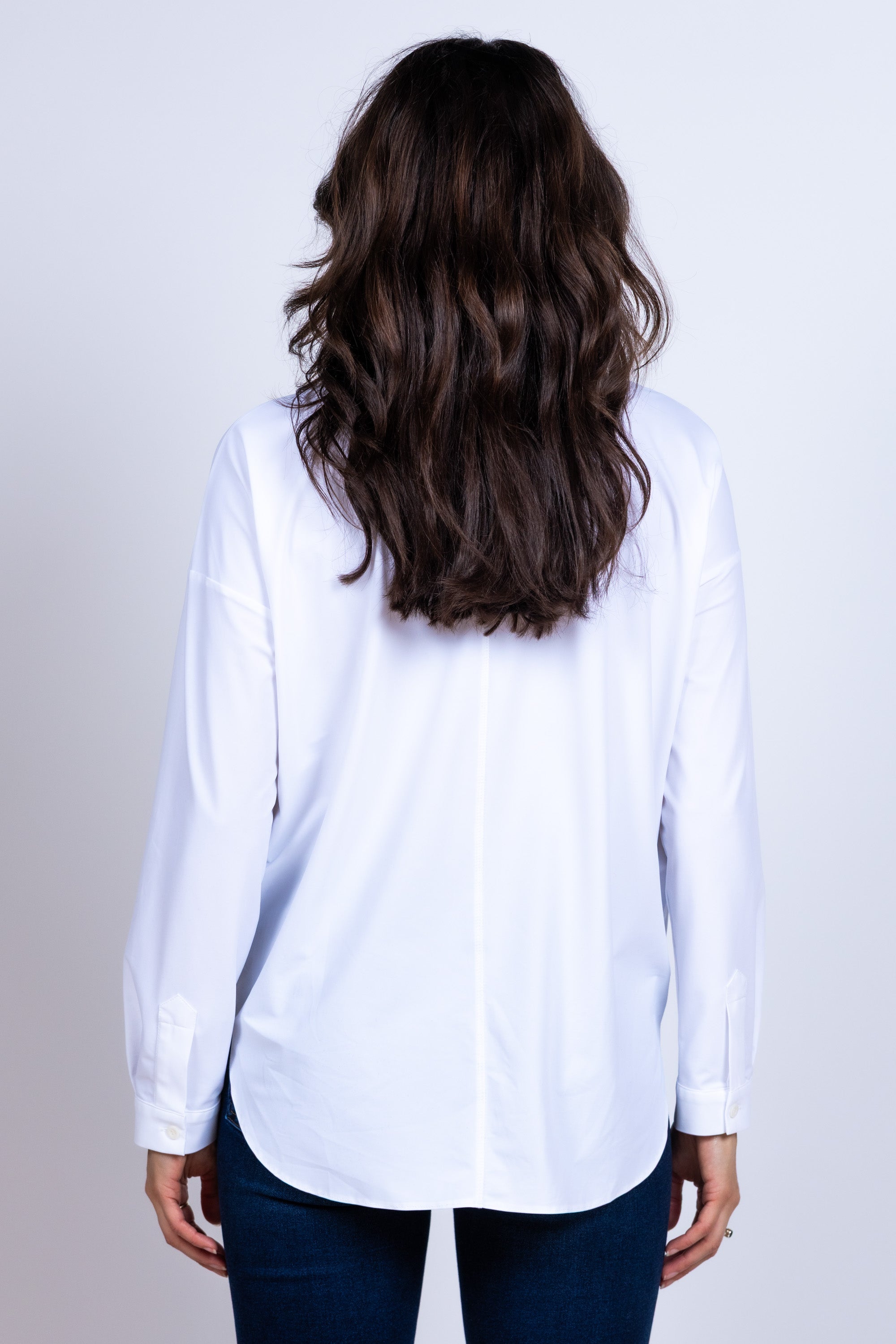 Blouse met knopen - Wit