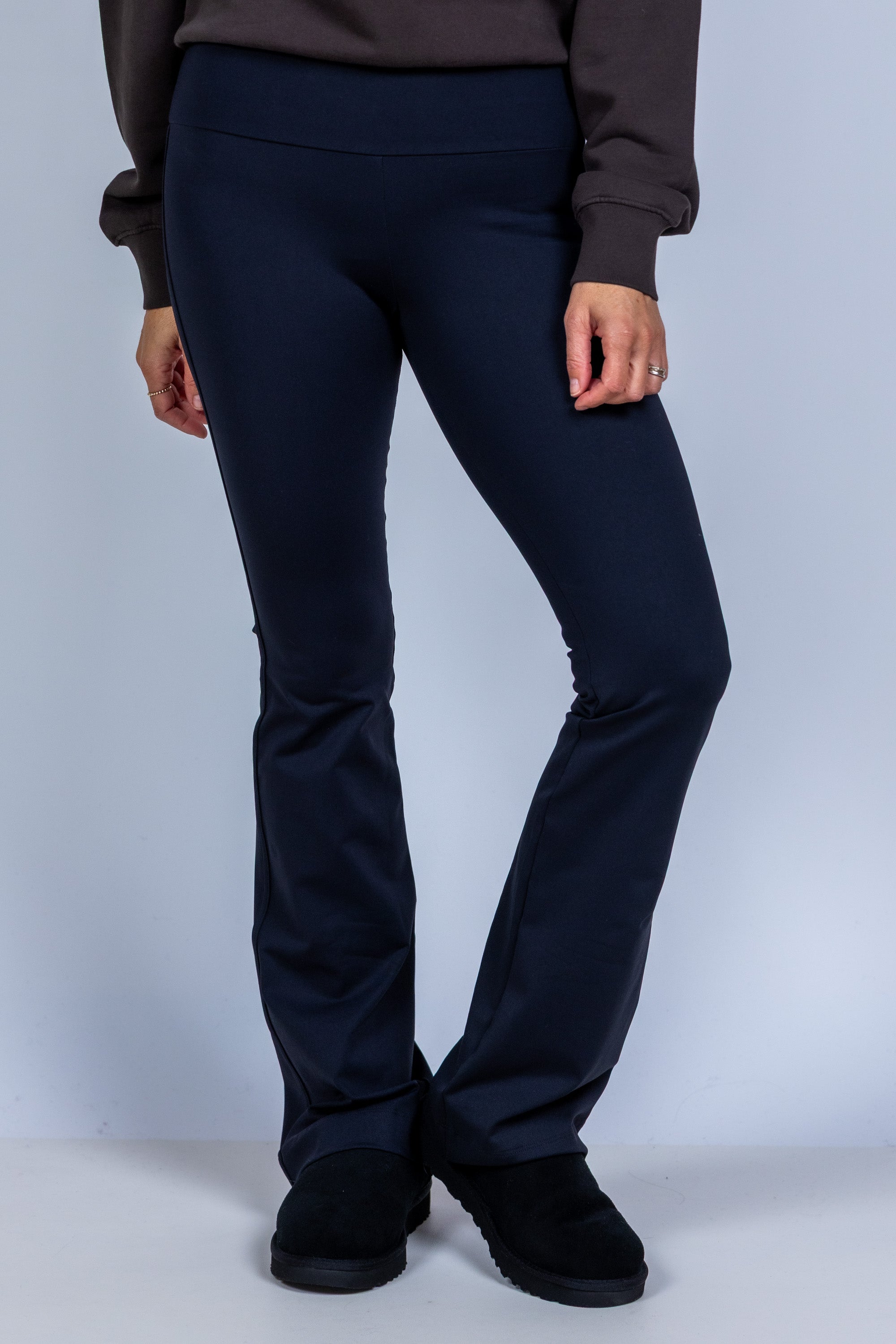 Legging met wijde pijpen - Zwart