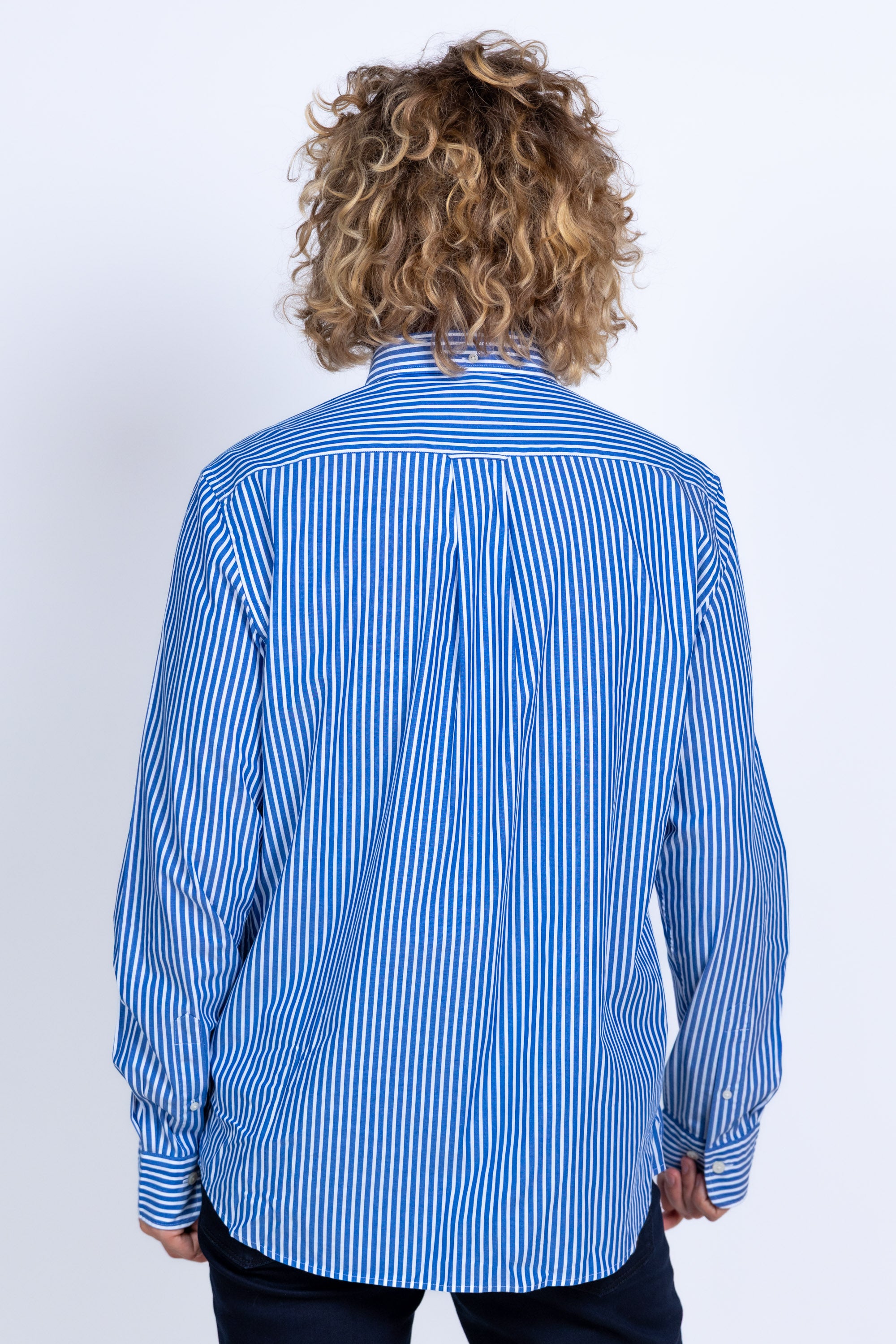 Overhemd met strepen - French blue