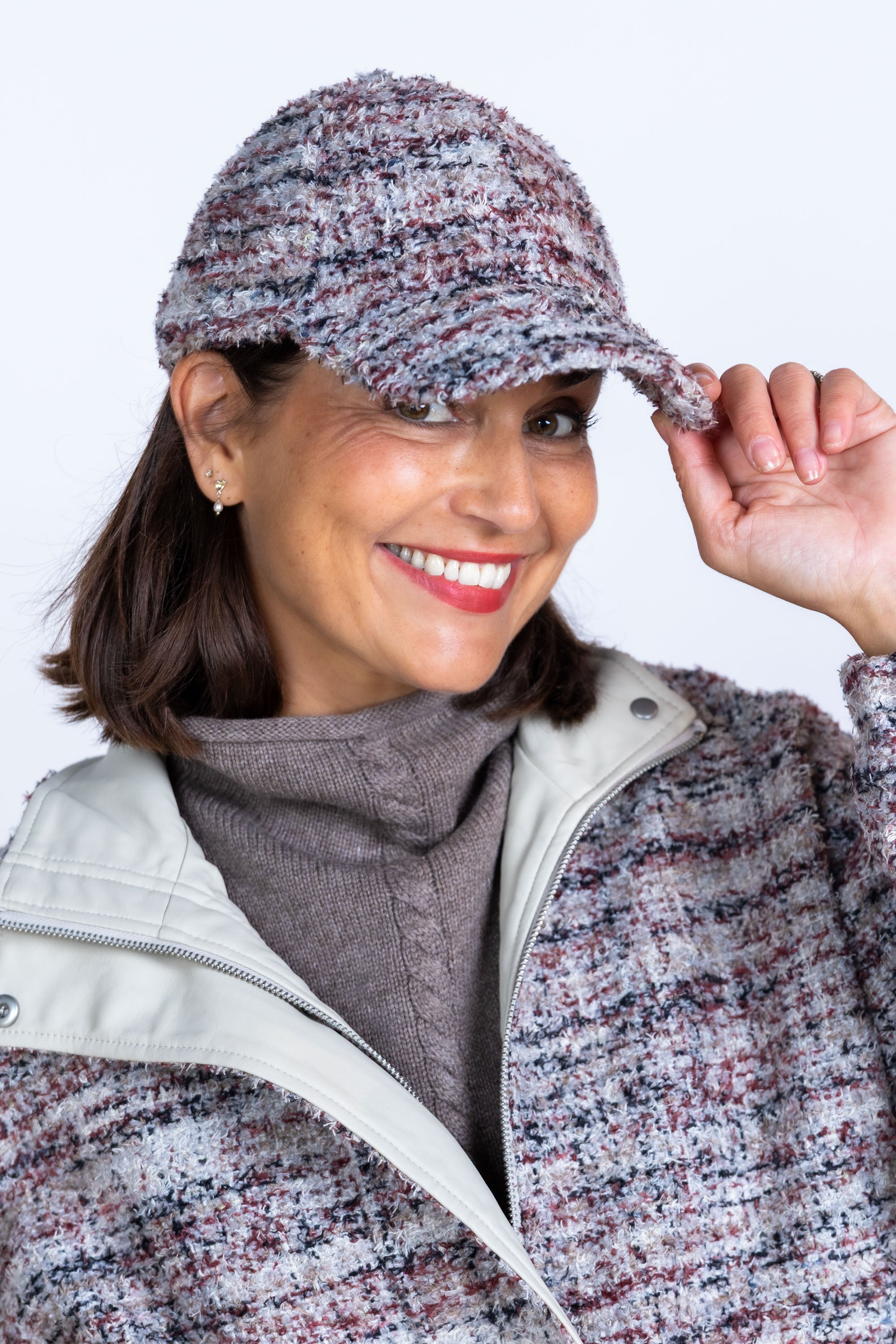 Pet met structuur - Oudroze