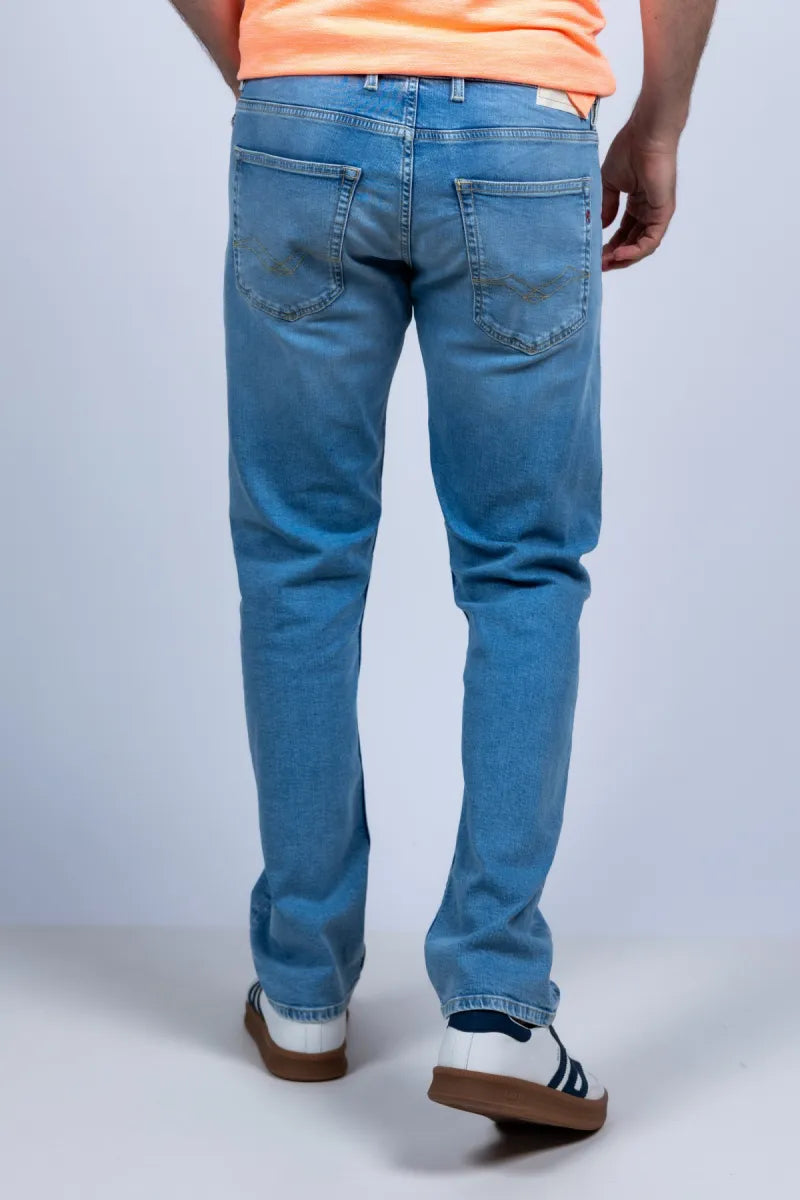 REPLAY H REPLAY H MA972000573846 REPLAY H MA972000573846 Jeans met wassing - Bleu