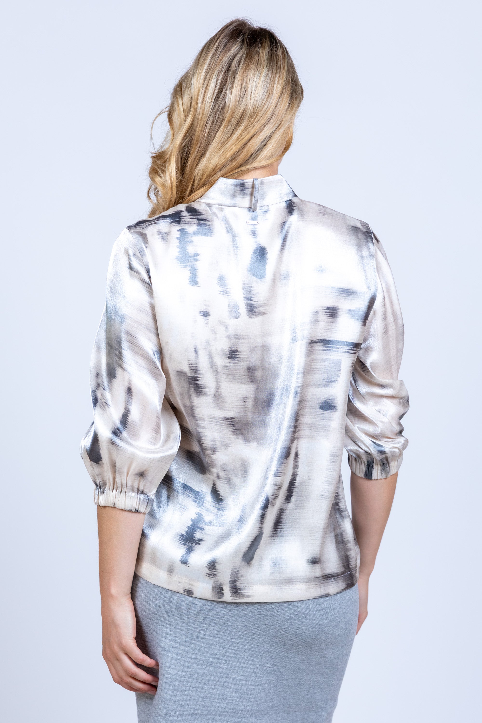 Blouse met sjaal - Kit